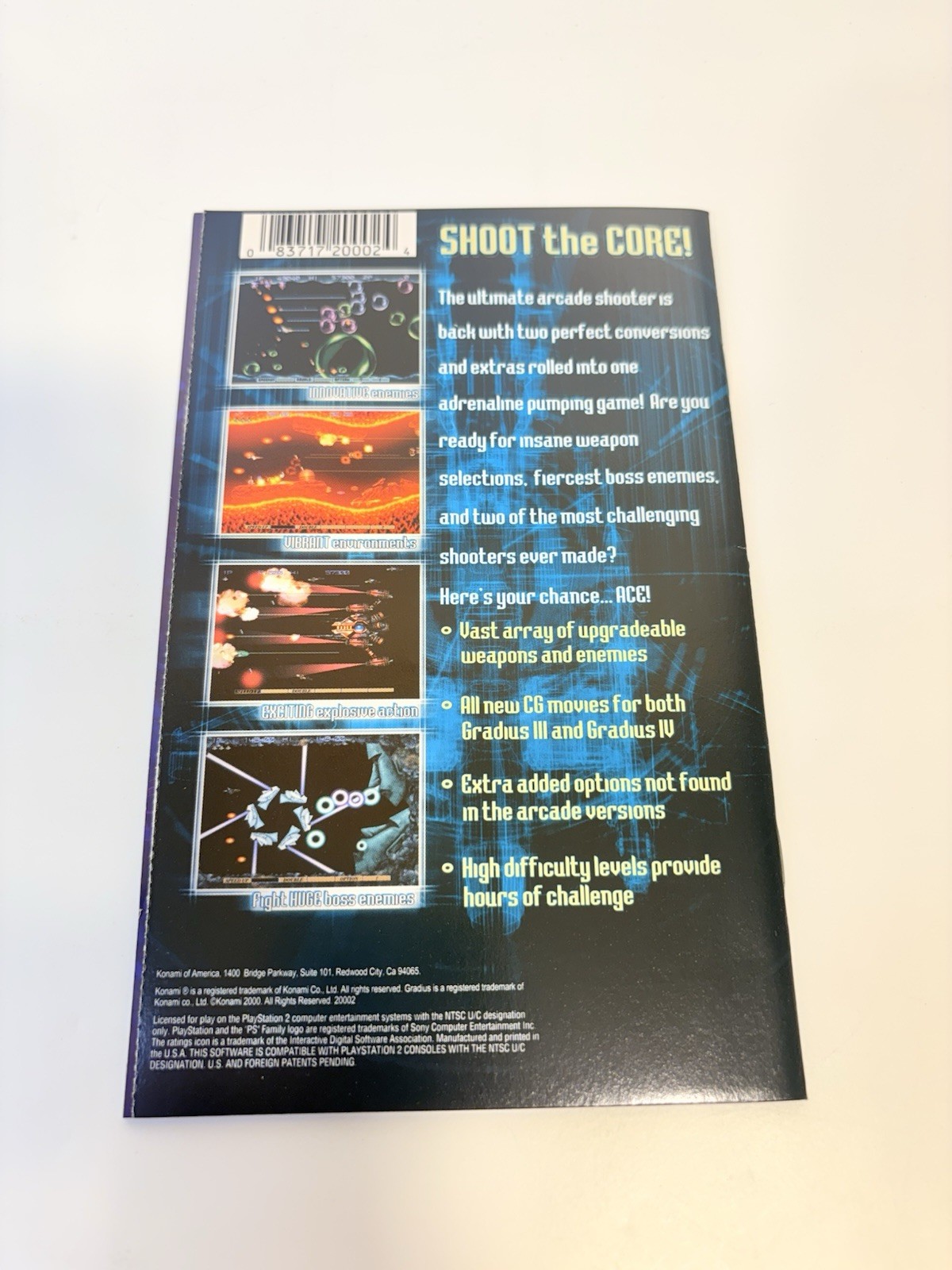 Gradius III and IV (Sony PlayStation 2 PS2) Complete CIB Pristine Condition