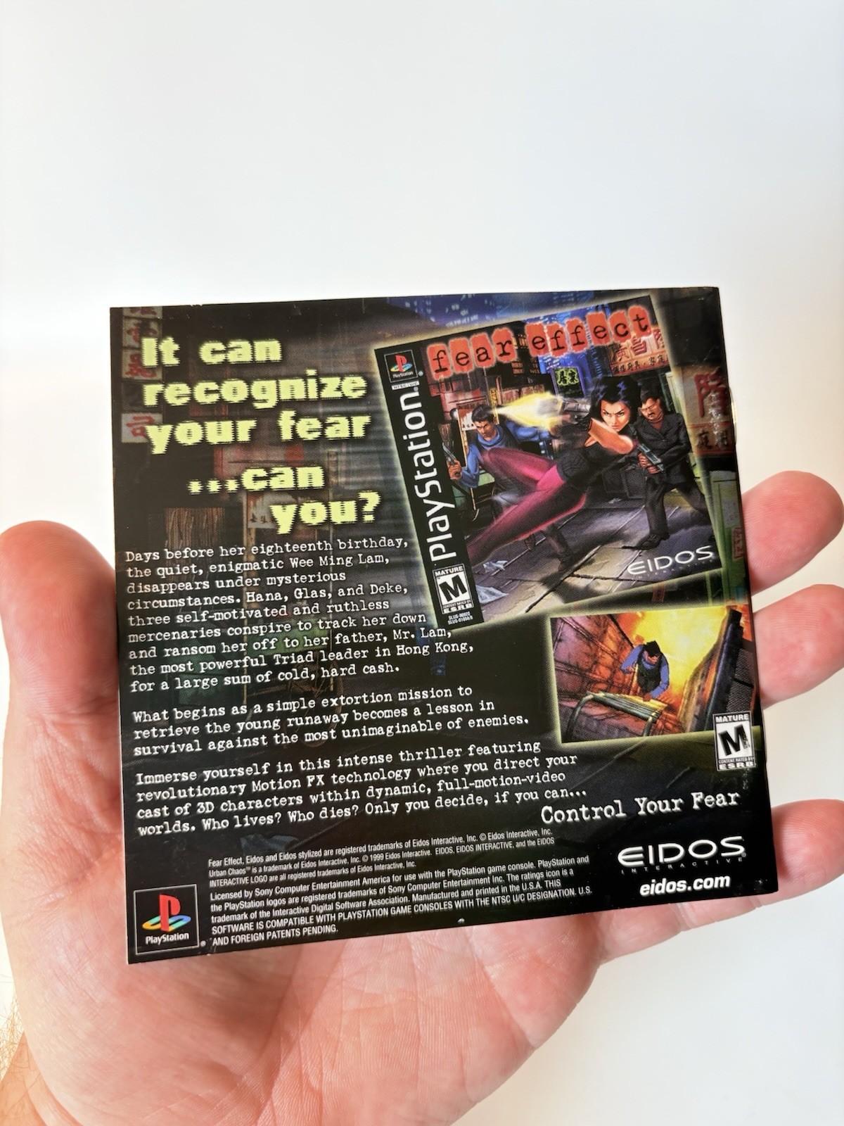 Urban Chaos (Sony Playstation 1 PS1) Complete CIB Excellent w/ 1yr Warranty