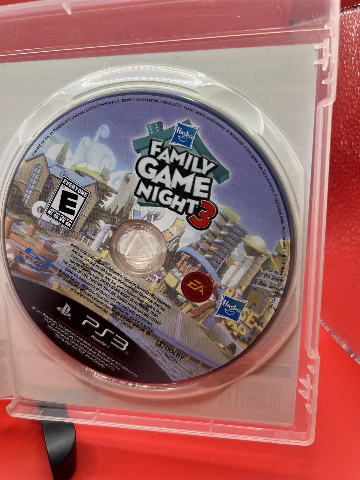 Hasbro Family Game Night 3 (Sony PlayStation 3) PS3 Game Tested