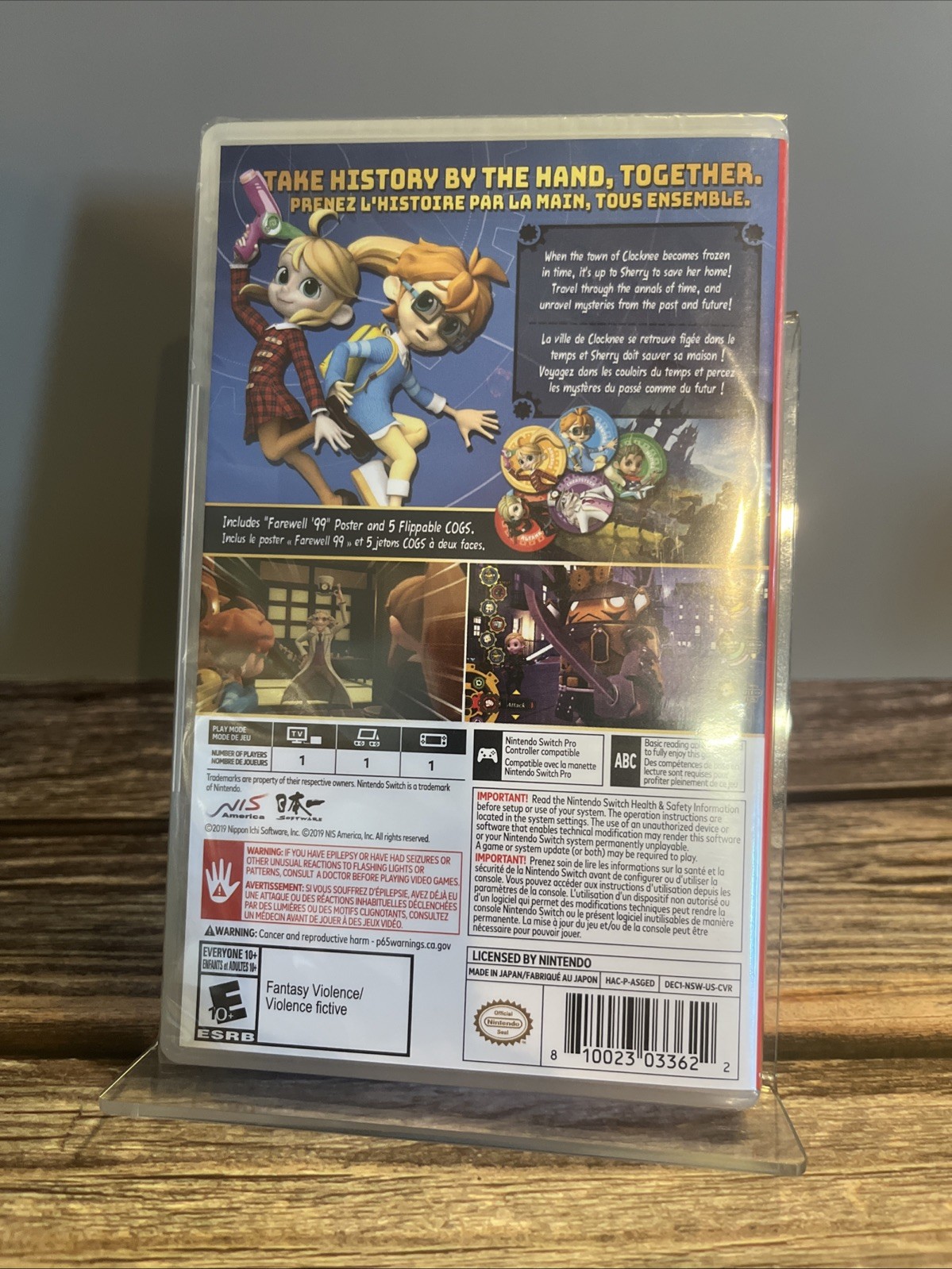 Destiny Connect -Tick Tock Travelers- (Time Capsule Edition) (Switch) BRAND NEW