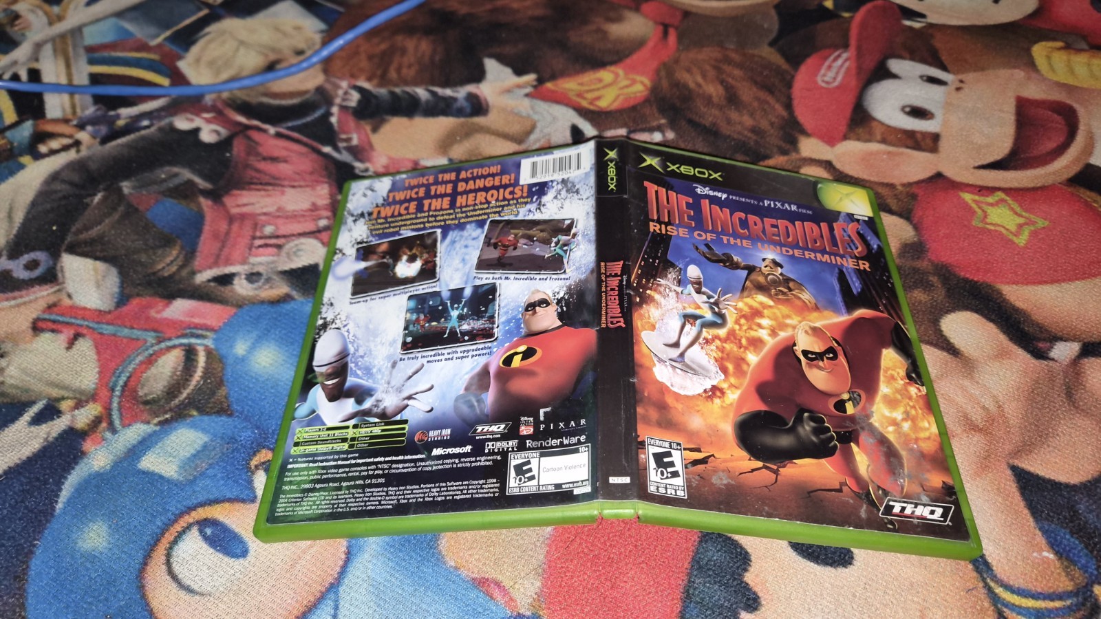 Incredibles: Rise of the Underminer (Microsoft Xbox, 2005)