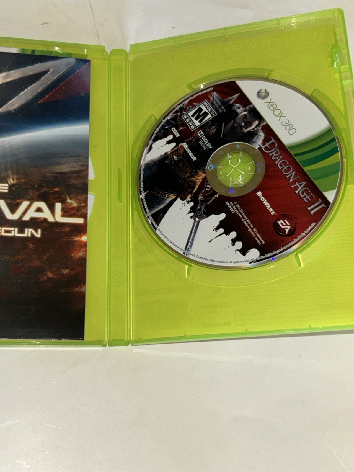 Dragon Age 2 II (Xbox 360, 2011) CIB Tested and Working