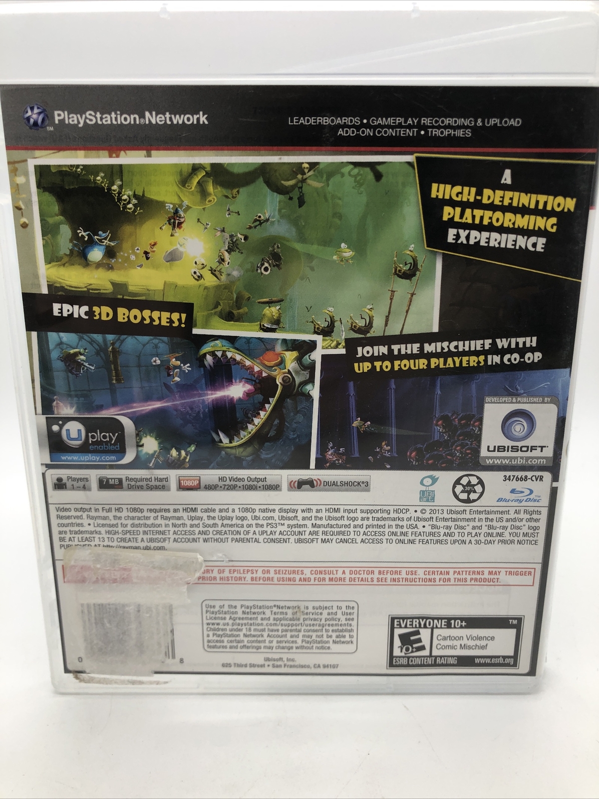 Rayman Legends – Playstation 3 Game
