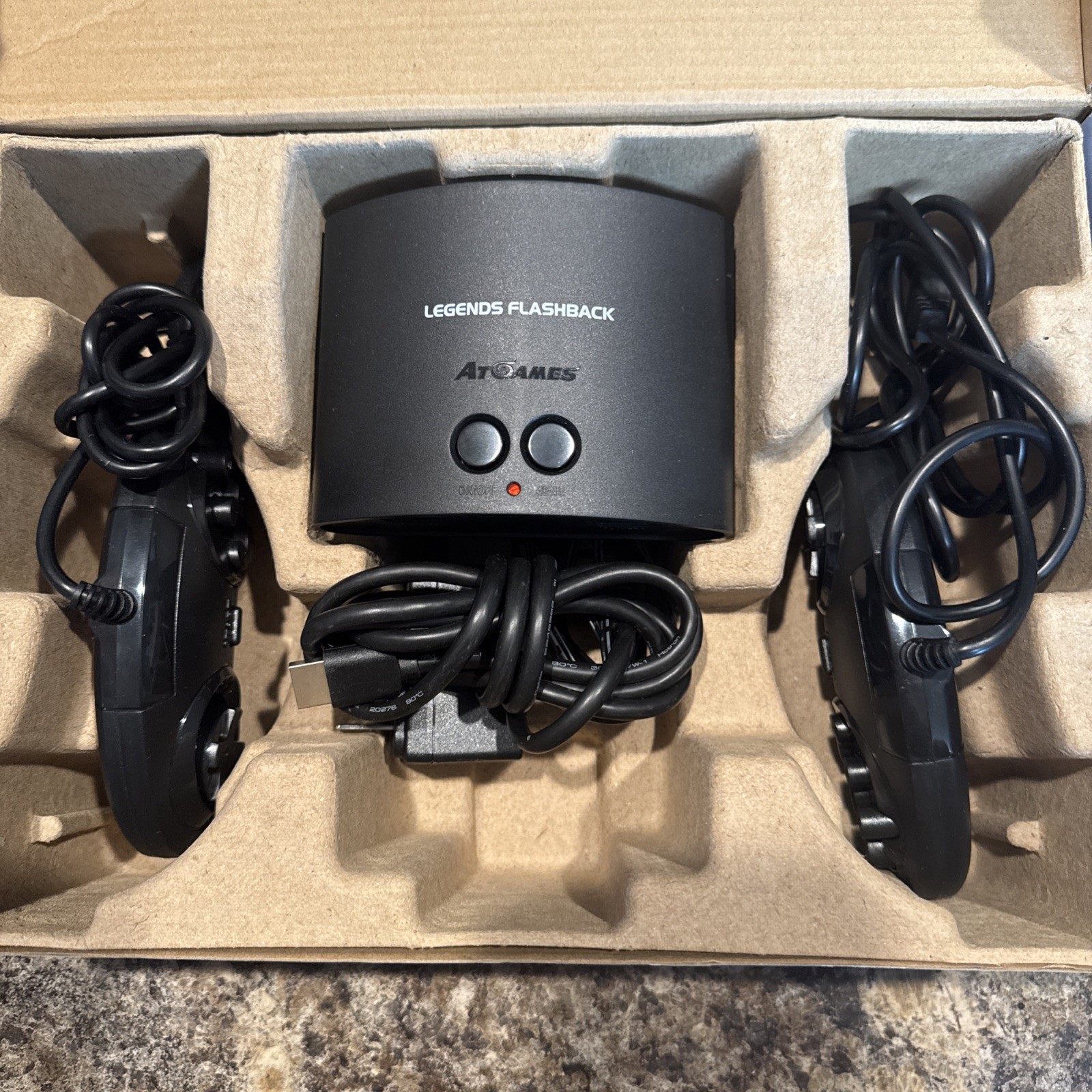 AtGames Legends Flashback HDMI Console with 100 Built-in Games 2 Controllers