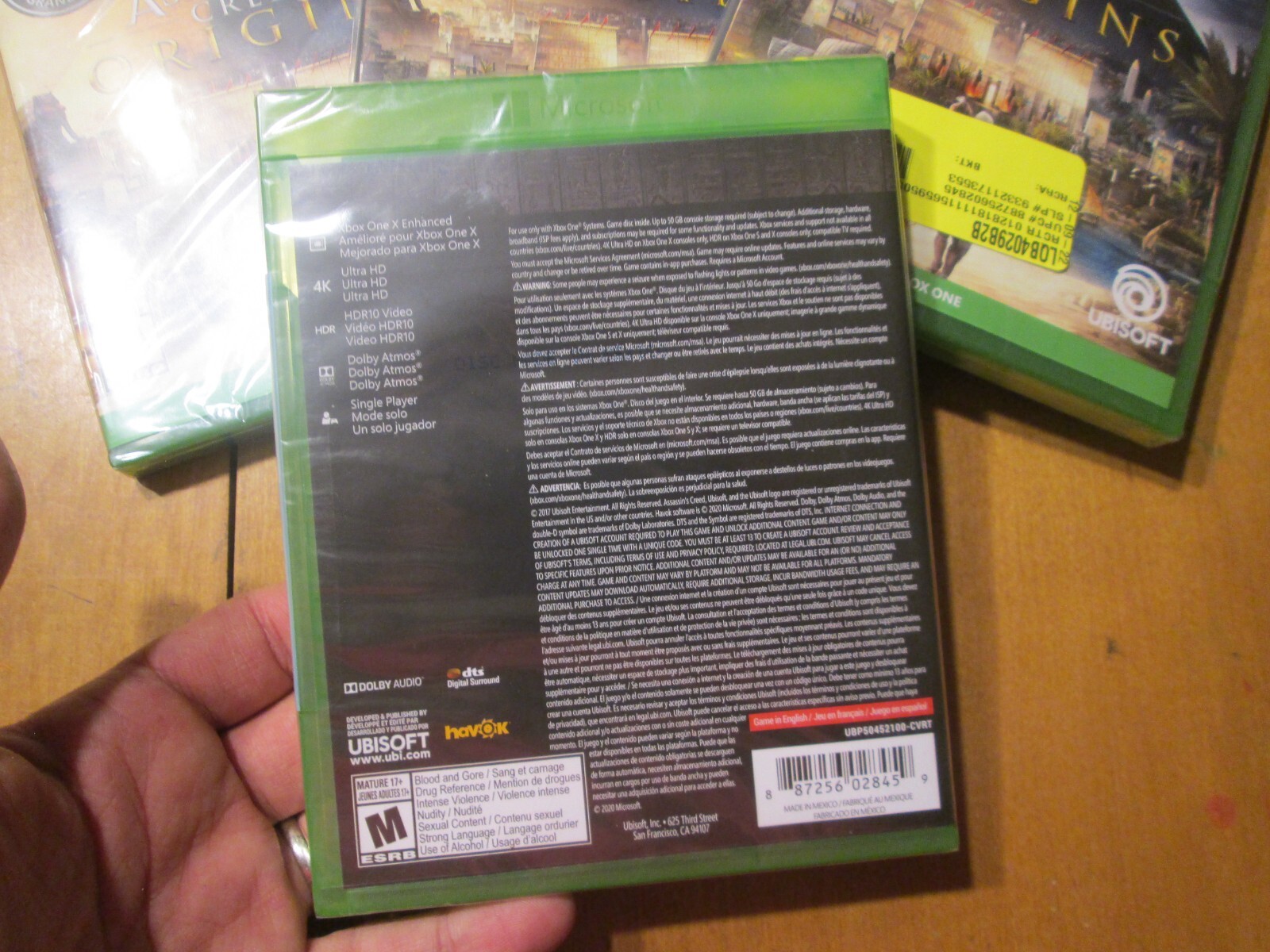Assassin’s Creed Origins XBOX ONE BRAND NEW FACTORY SEALED UBISOFT