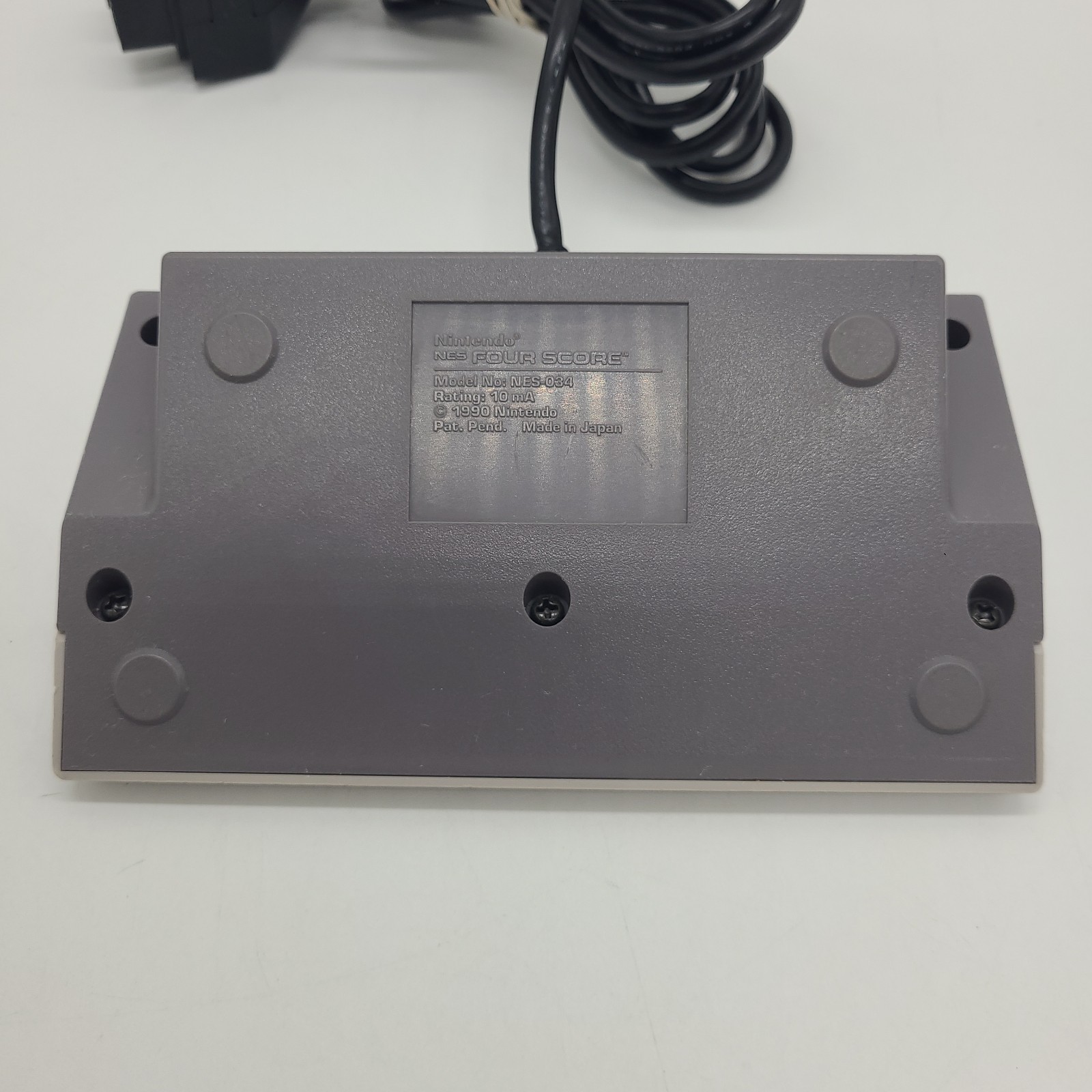 Nintendo NES Four Score NES-034 Multiplayer Adapter OEM Tested