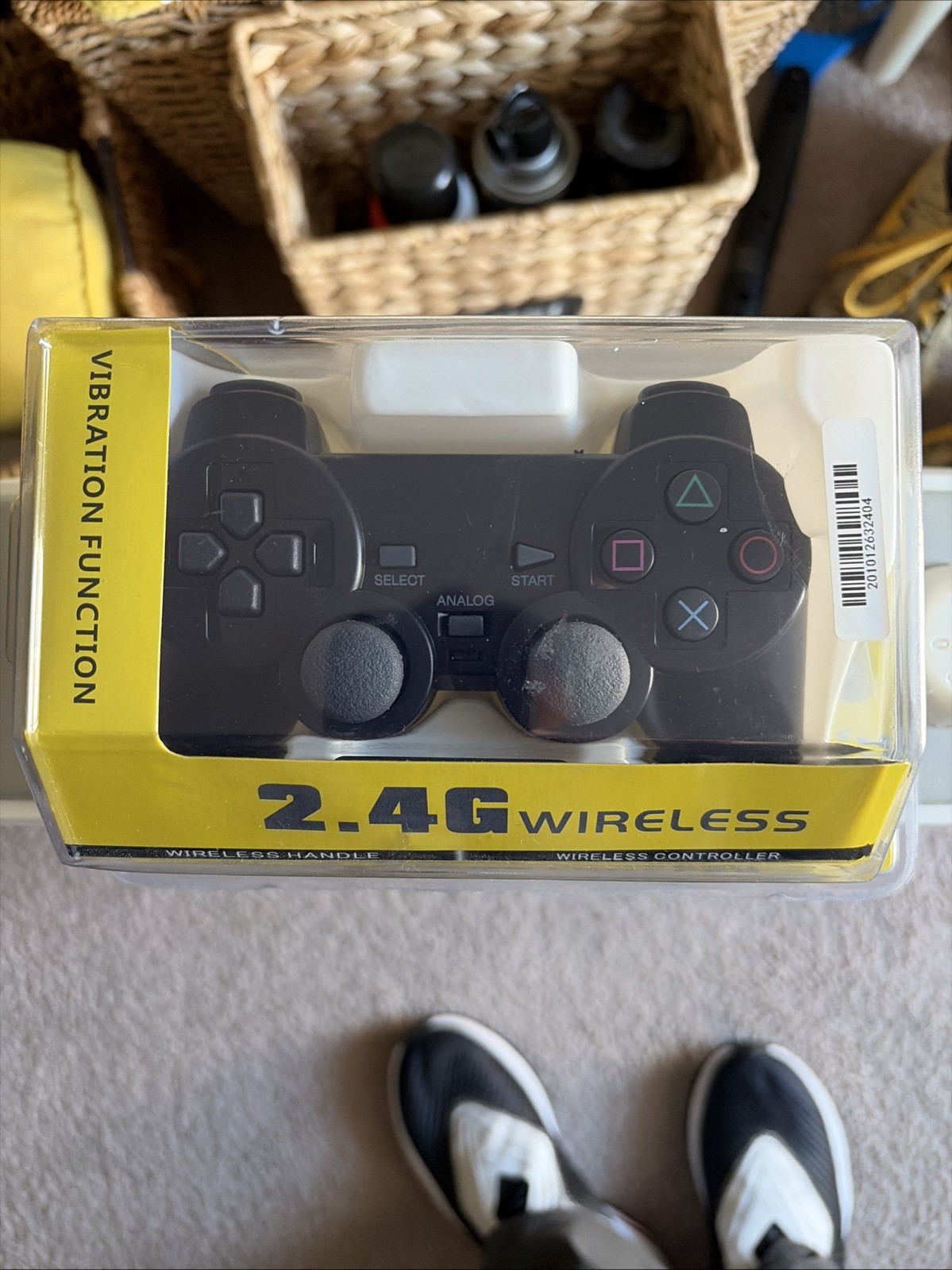 2.4G Wireless Analog Controller Gamepad w/ Vibration for PS1 PS2 *READ*
