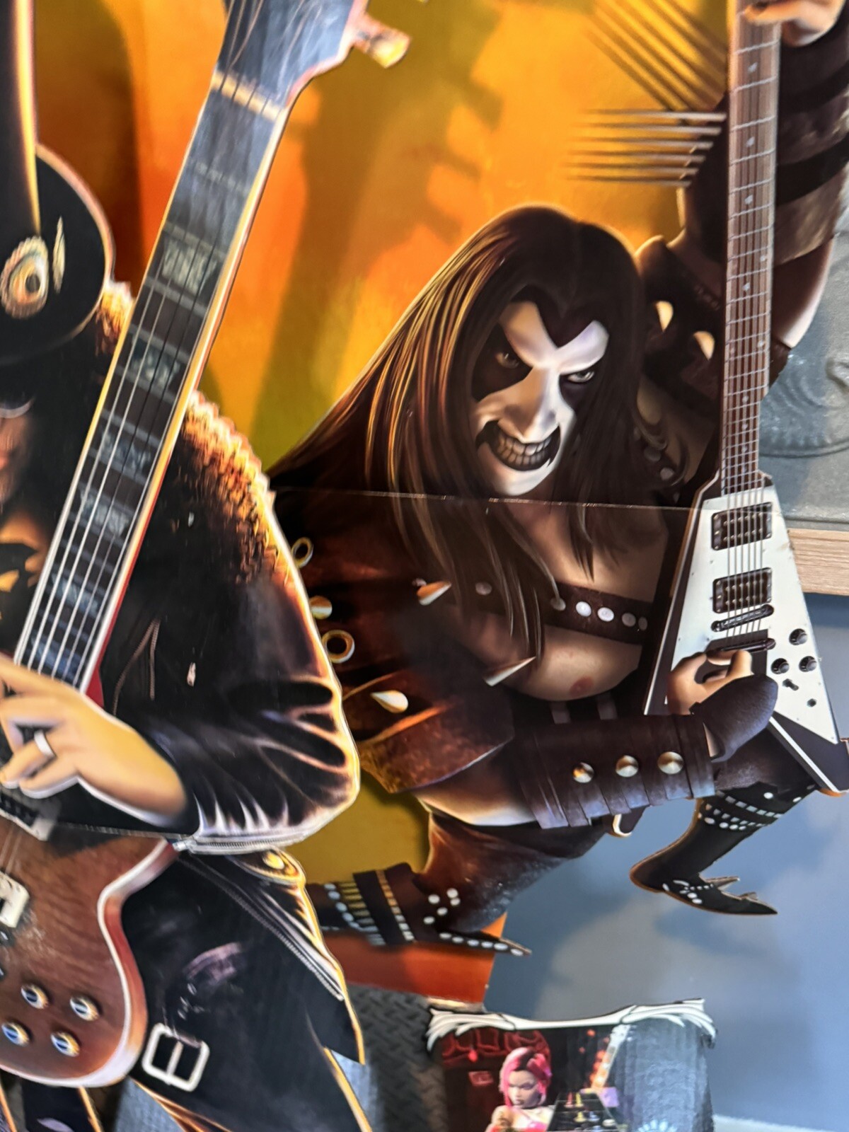 Guitar Hero III Legends Of Rock Standee Advertisement 5ft Slash Xbox Wii