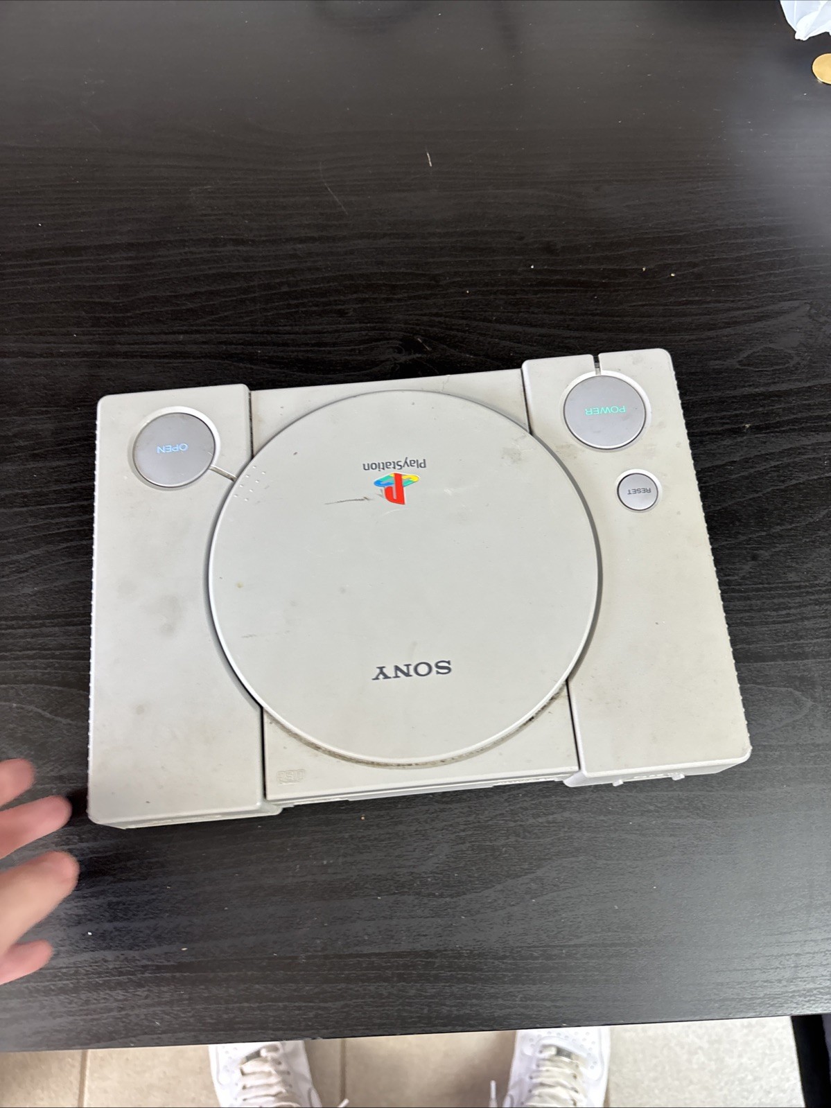 Sony PlayStation 1 (PS1) Console Gray Console Only Untested