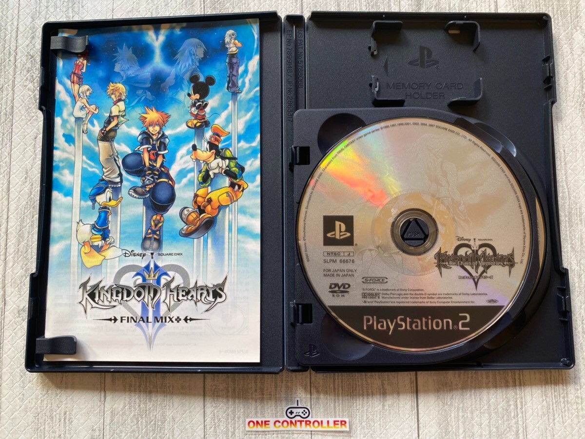 SONY PS2 Kingdom Hearts Ⅰ＆Ⅱ & Final Mix & Finding Nemo & Disney Sea from Japan