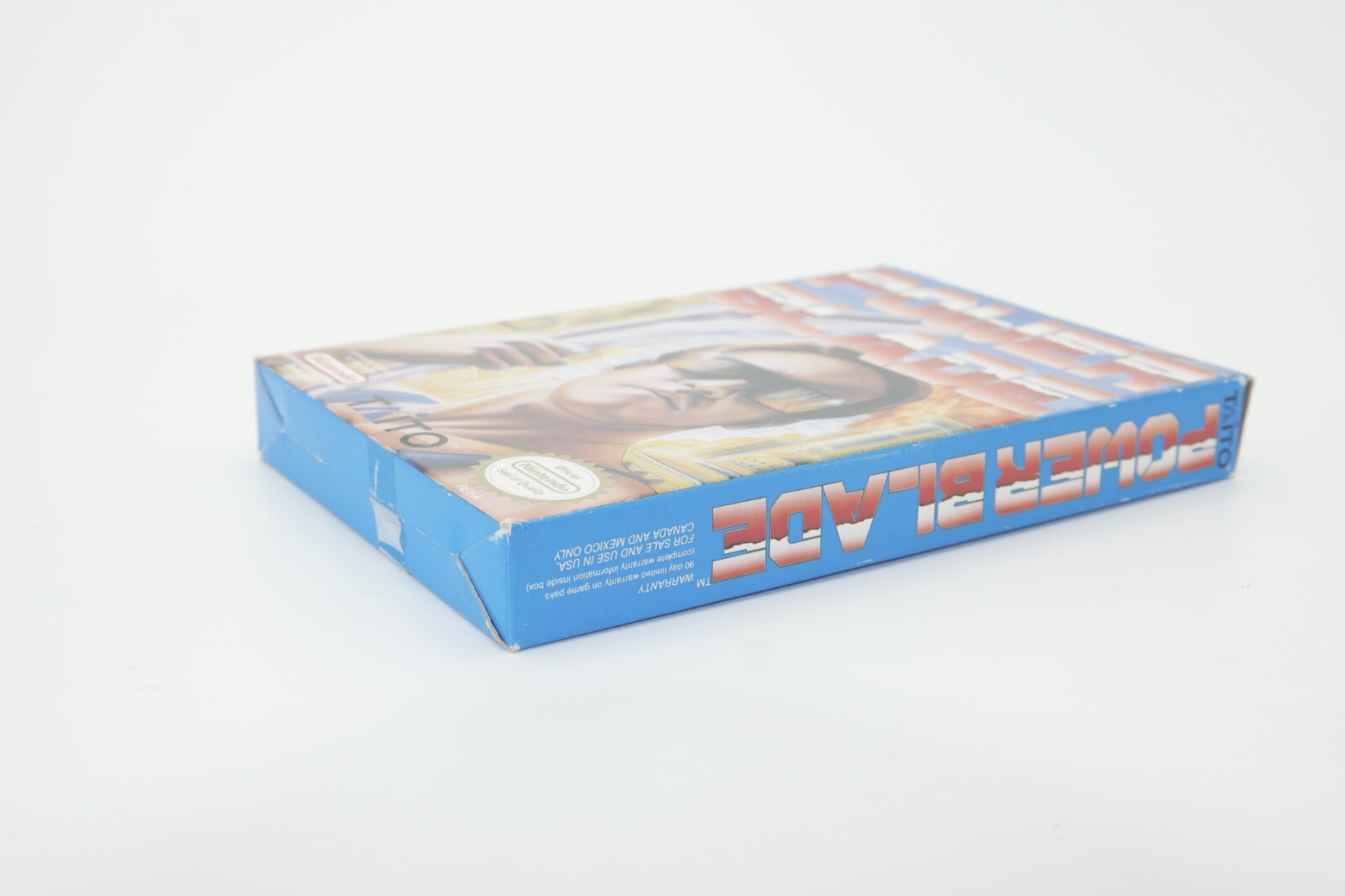 Power Blade Nintendo Entertainment System 1991 NES-box, cart – oval seal