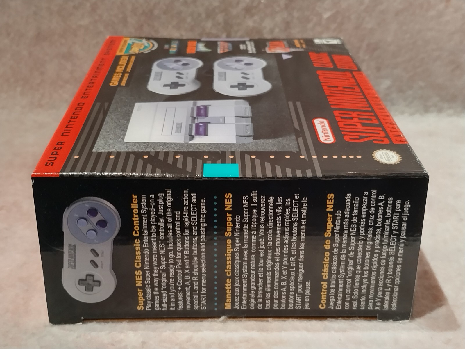 NEW! Official SNES Classic Edition Mini Console Super Nintendo 21 Games Included