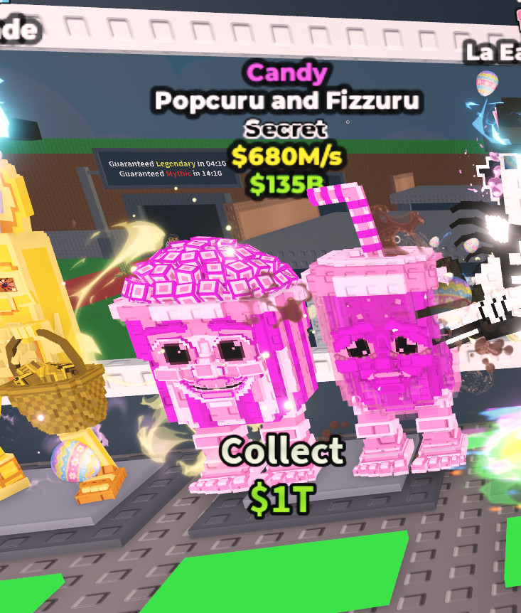 candy popcuru and fizzuru Steal A Brainrot Secret Roblox