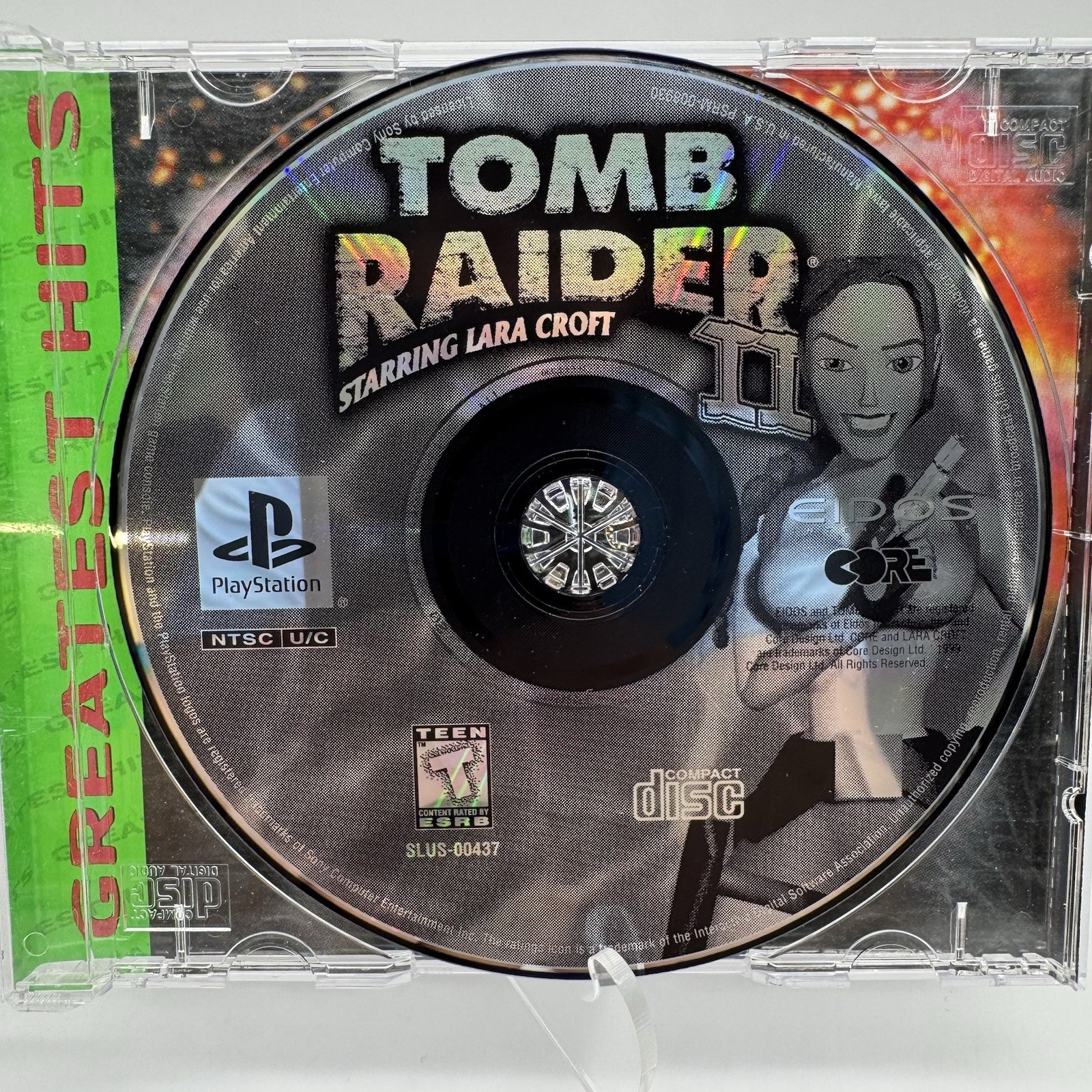 Tomb Raider II – PS1 PlayStation 1 – Refurbished Disc + Case No Manual – Tested