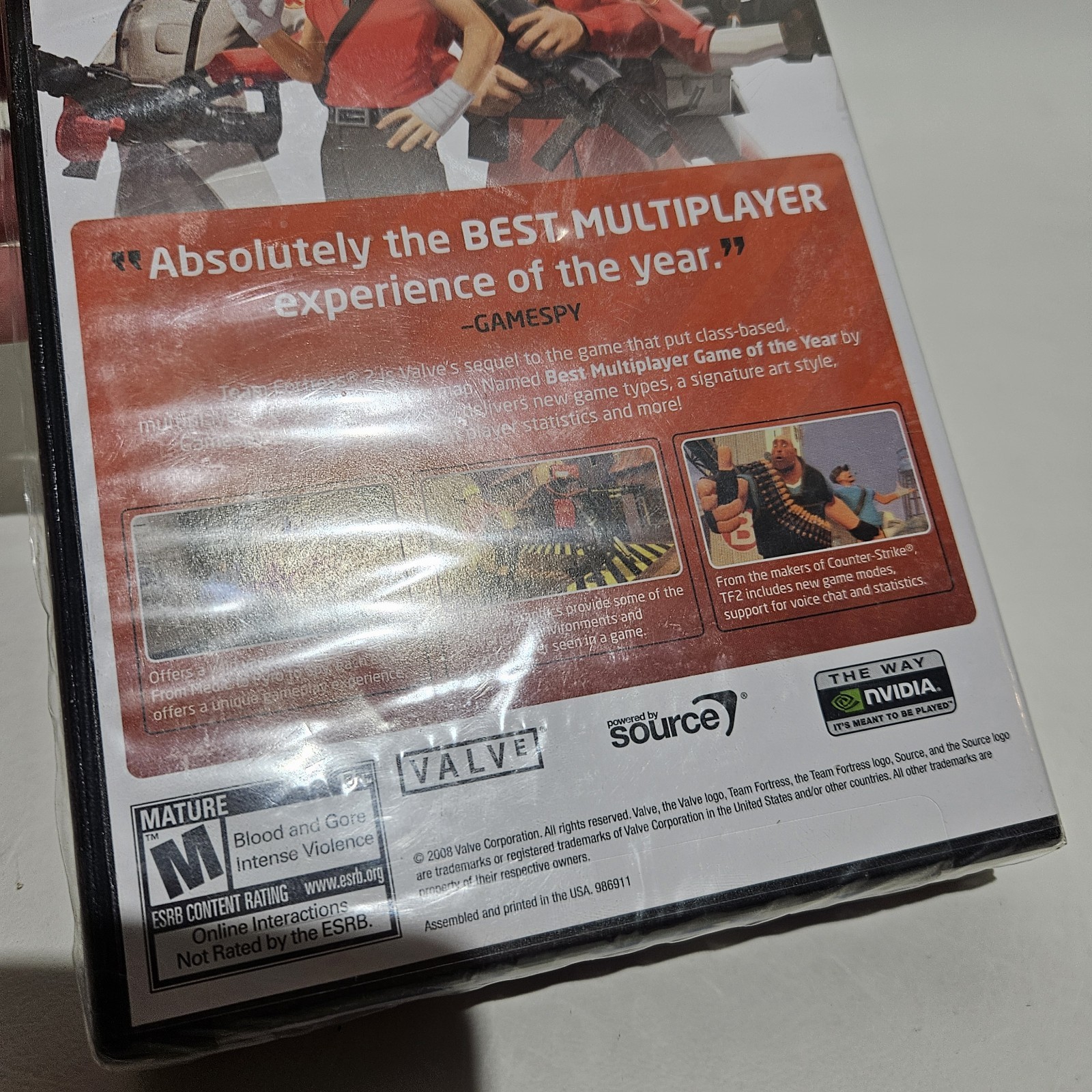 Team Fortress 2 Windows PC Game Rare Brand NEW Factory SEALED NTSC Version