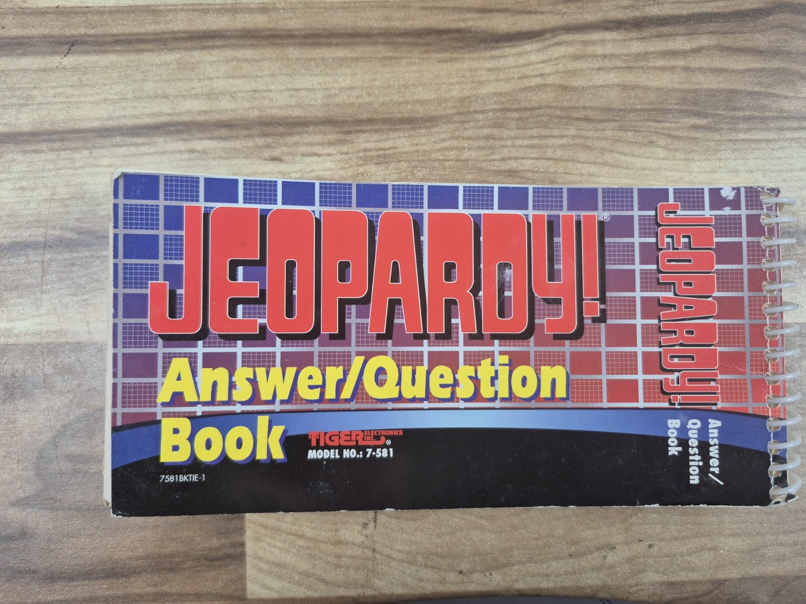 1995 Talking Jeopardy Tiger Electronics Handheld Video Game