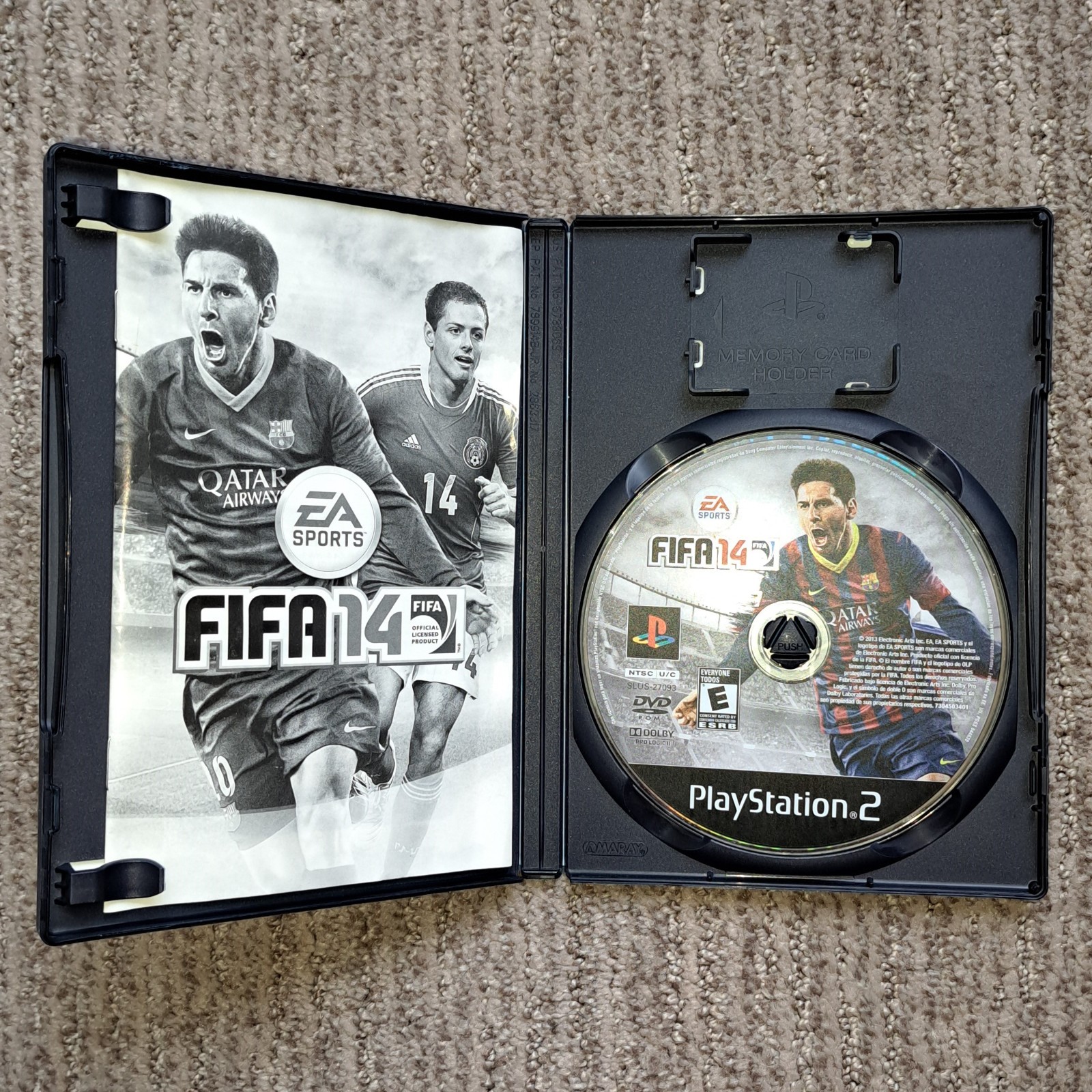RARE FIFA Soccer 14 2014 Legacy Edition Sony PlayStation 2 PS2 Complete NTSC US⚽