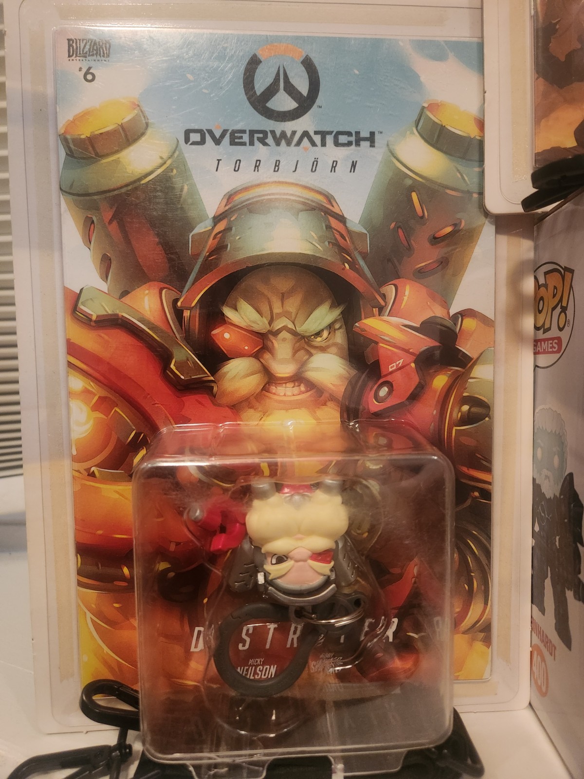 Lot Of 29 Official Blizzard Overwatch Collectables Funko Pop Figpin Keychain Pin