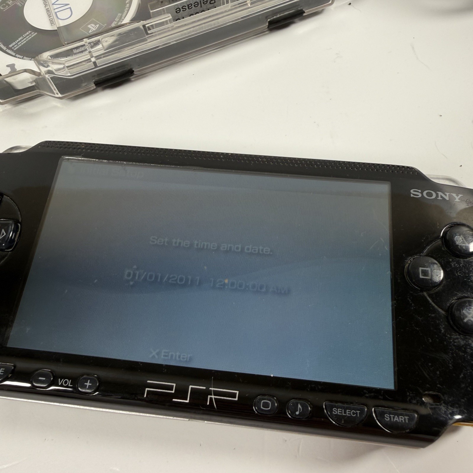 Sony PlayStation Portable PSP PSP-1001 Handheld Console Gaming System Black