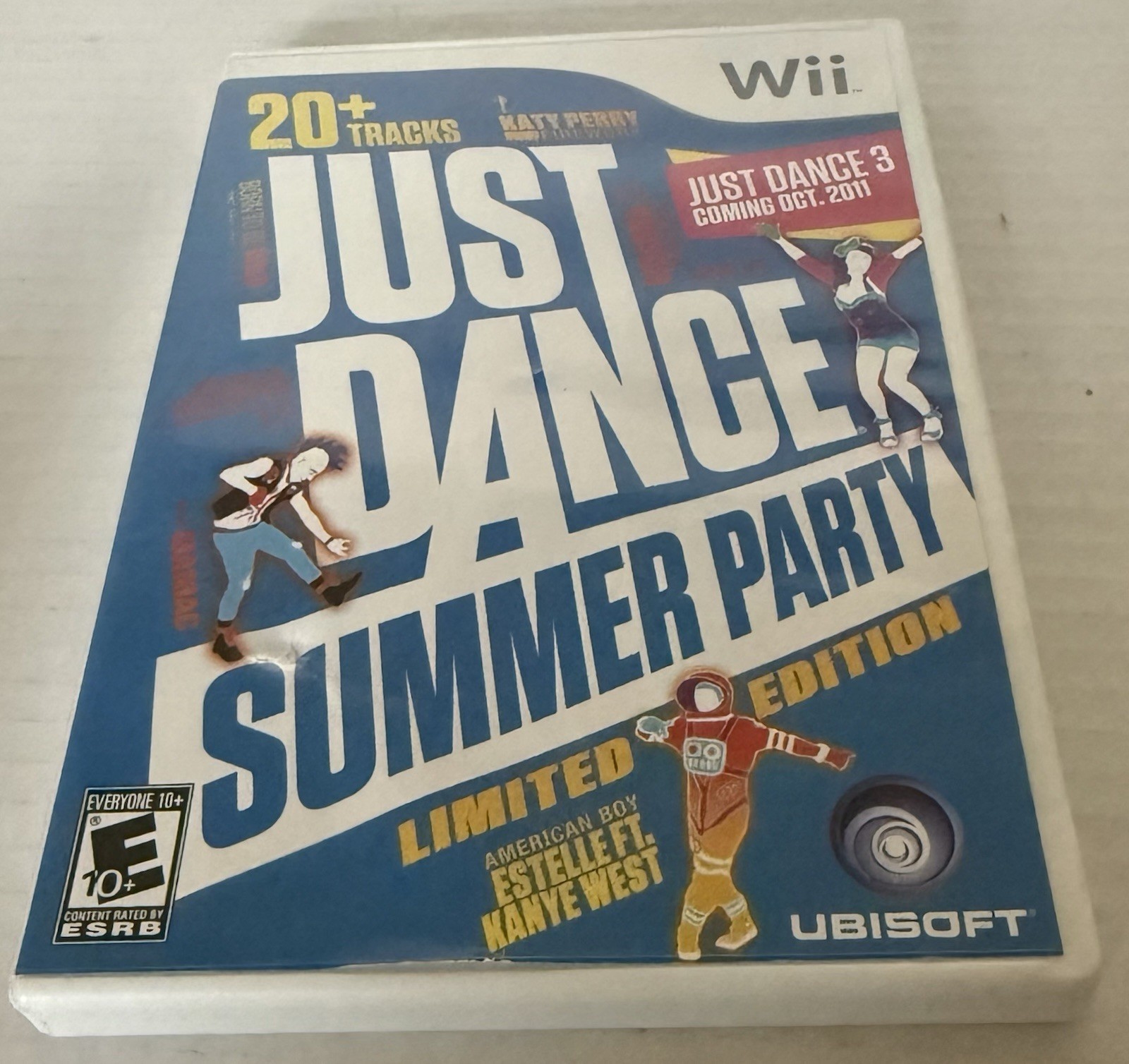 Just Dance 1, 2, 3, 4 & Summer Party (Nintendo Wii) Bundle -Complete CIB -Tested