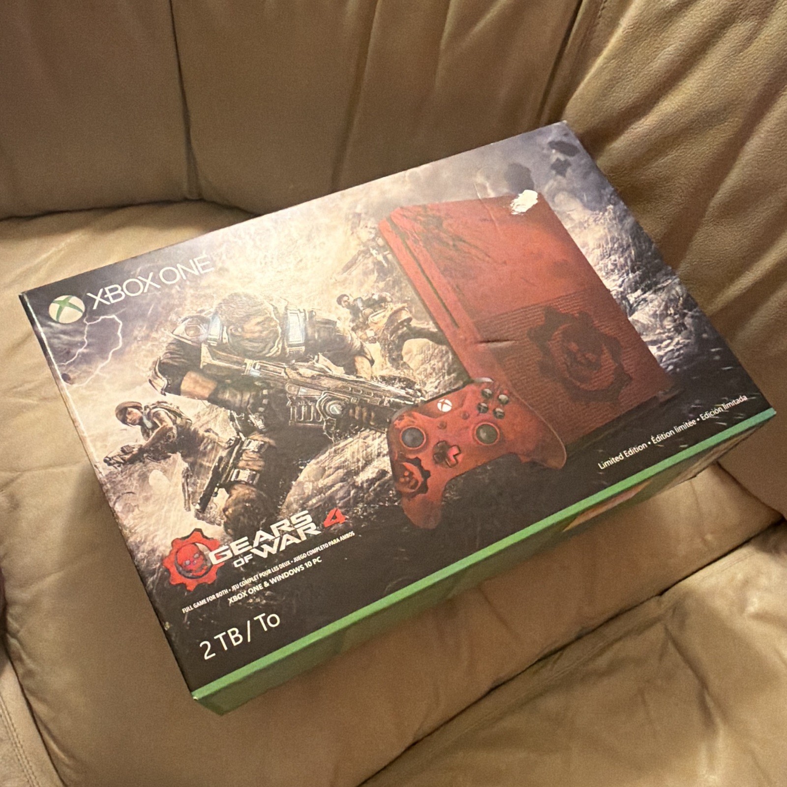 Microsoft Xbox One S Gears of War 4 Limited Edition 2TB Console