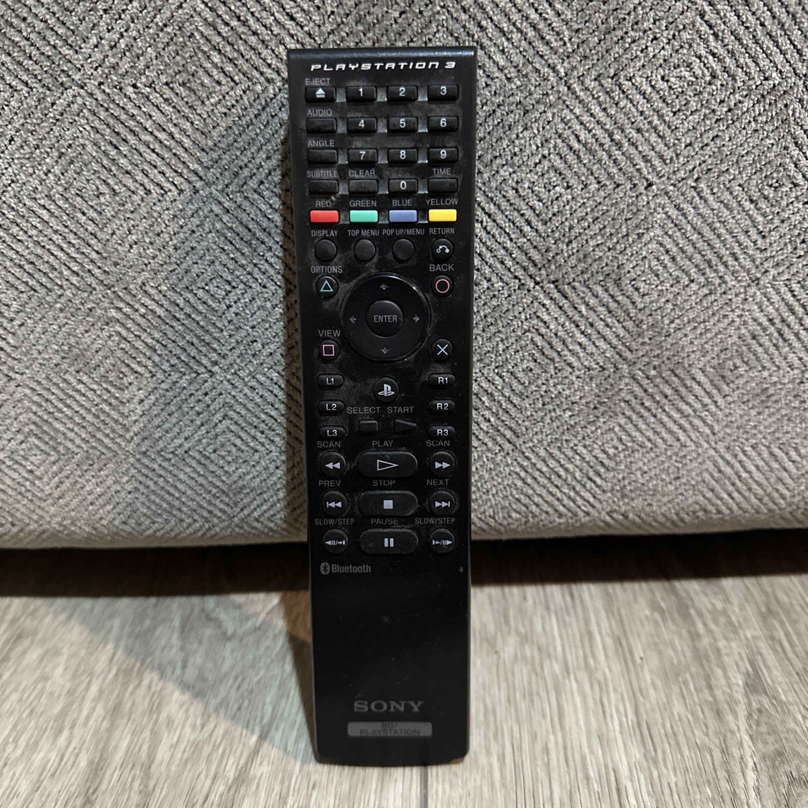 Sony BD Playstation 3 PS3 OEM Genuine Blu-Ray DVD Remote Control CECHZR1U