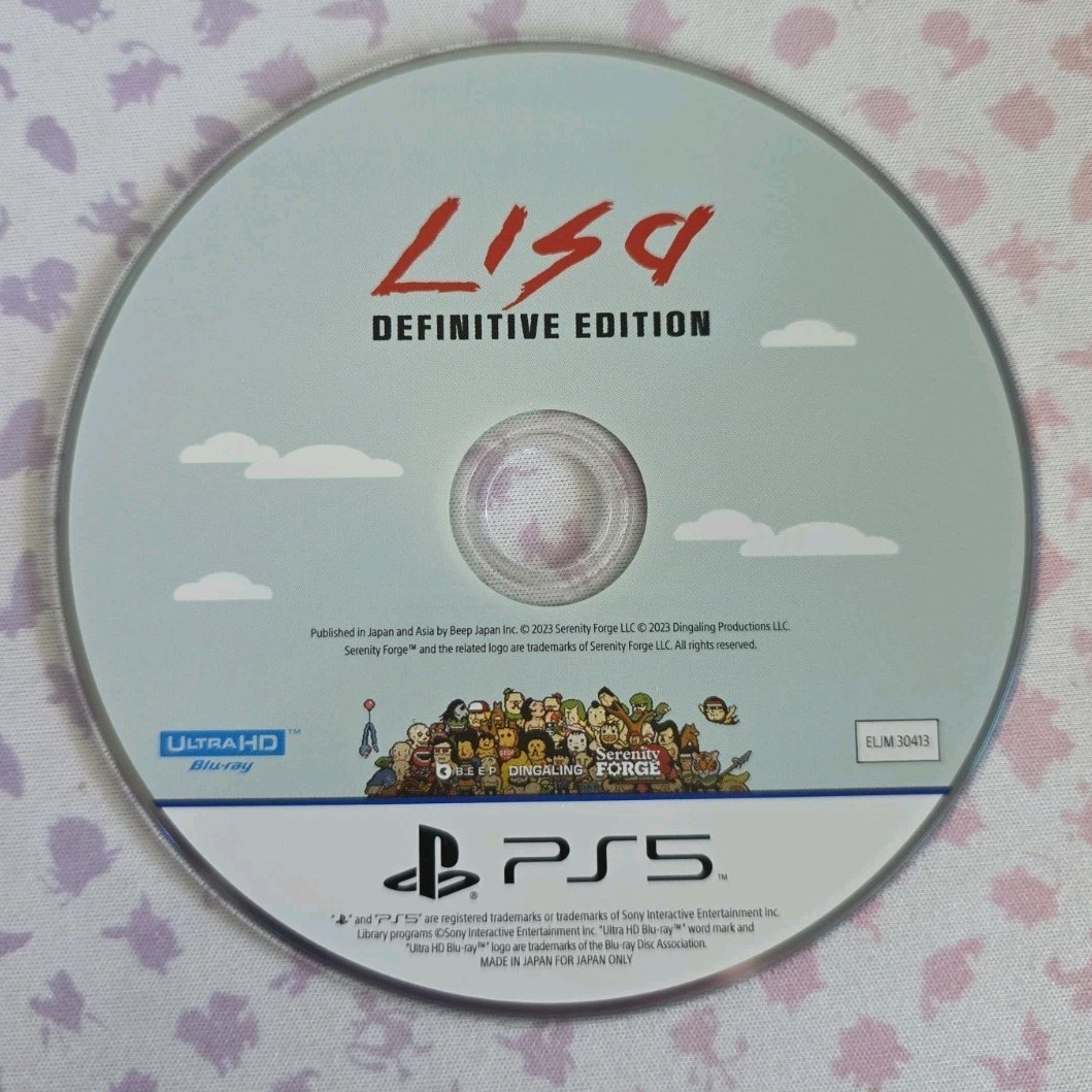 LISA: Definitive Edition (PS5) – With English & Extras – RARE – SHIPS TODAY!