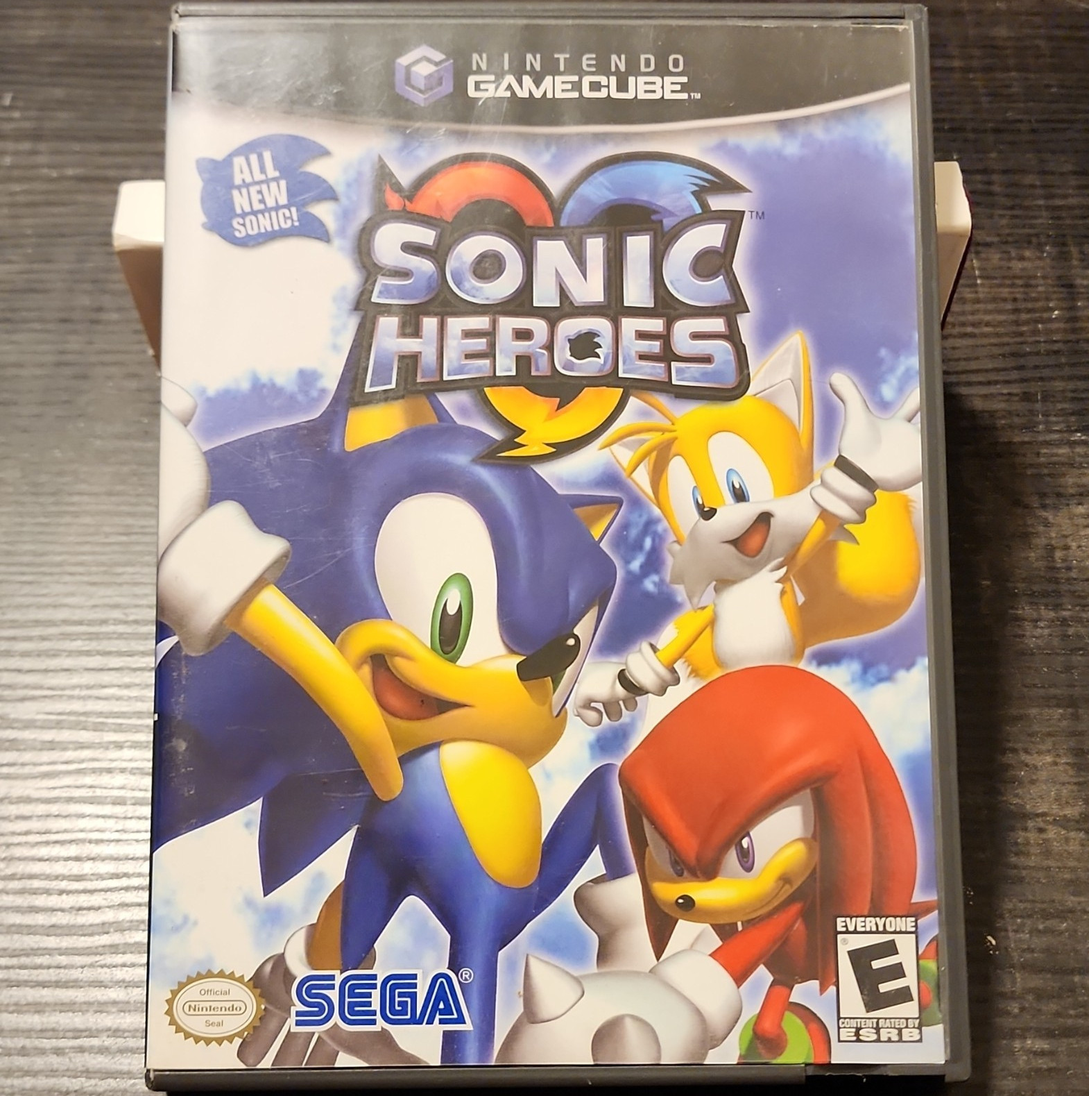SEGA Sonic Heroes Nintendo GameCube 2004 NTSC-U/C E Manual Included