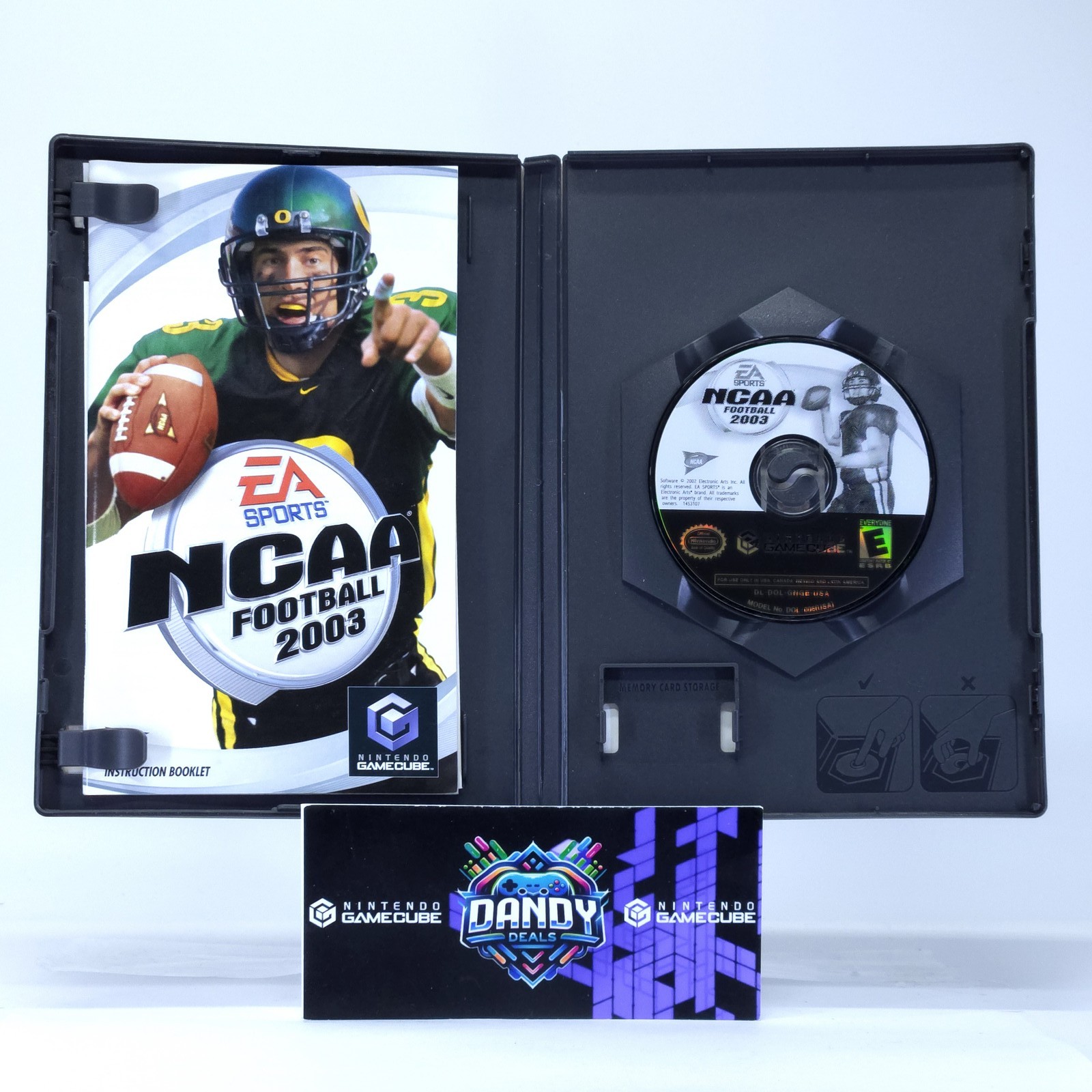 NCAA Football 2003 GC CIB W/ Manual – GameCube