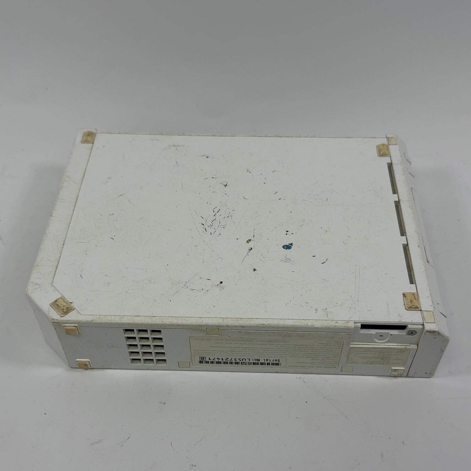 Nintendo Wii Console Gaming System RVL-001 White