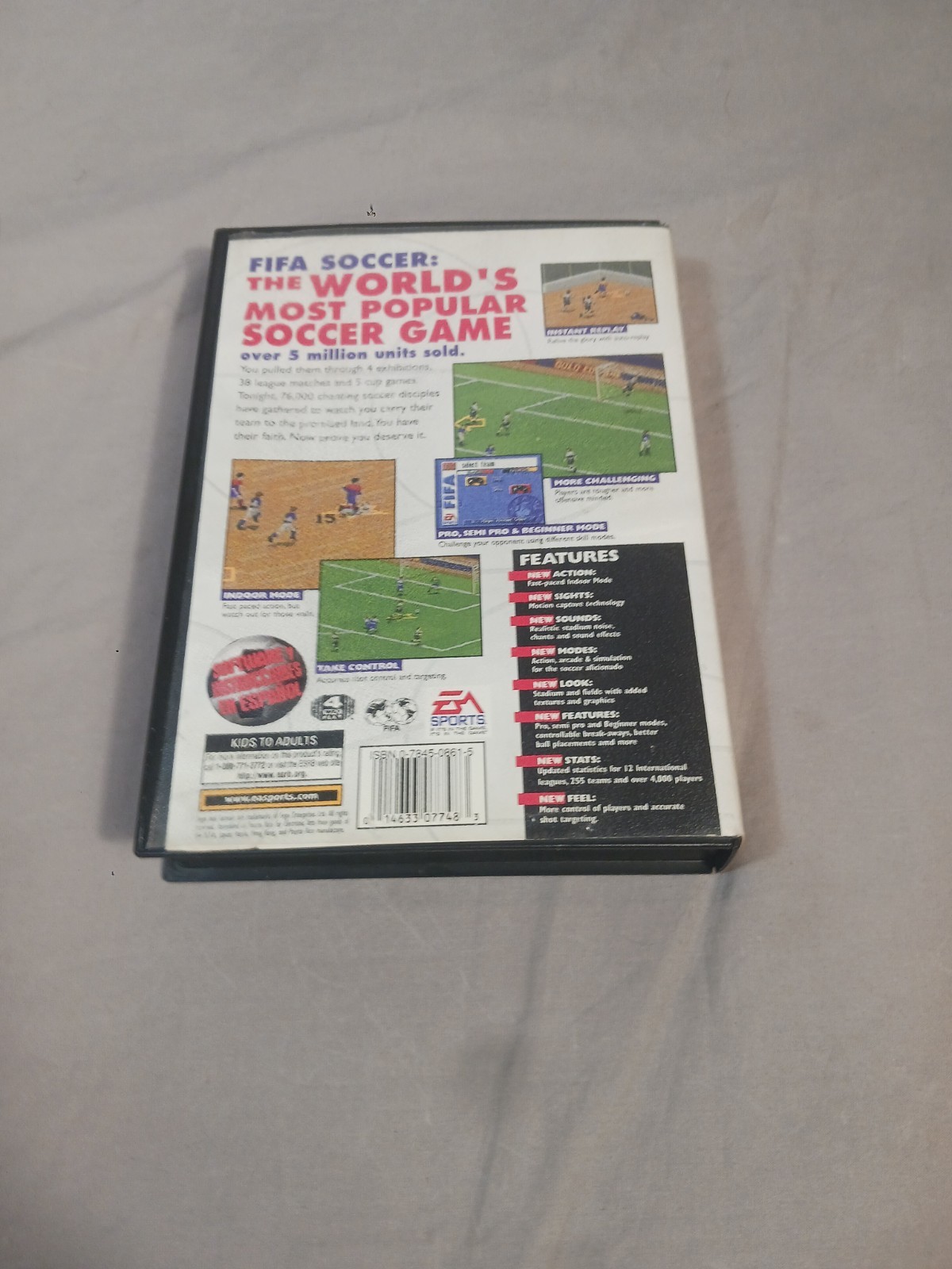 FIFA Soccer 97 Sega Genesis Case No Manual