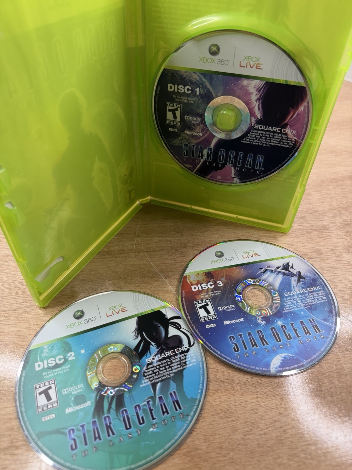 Square Enix Star Ocean: The Last Hope (Xbox 360) w/ Manual T NTSC-U/C 2009