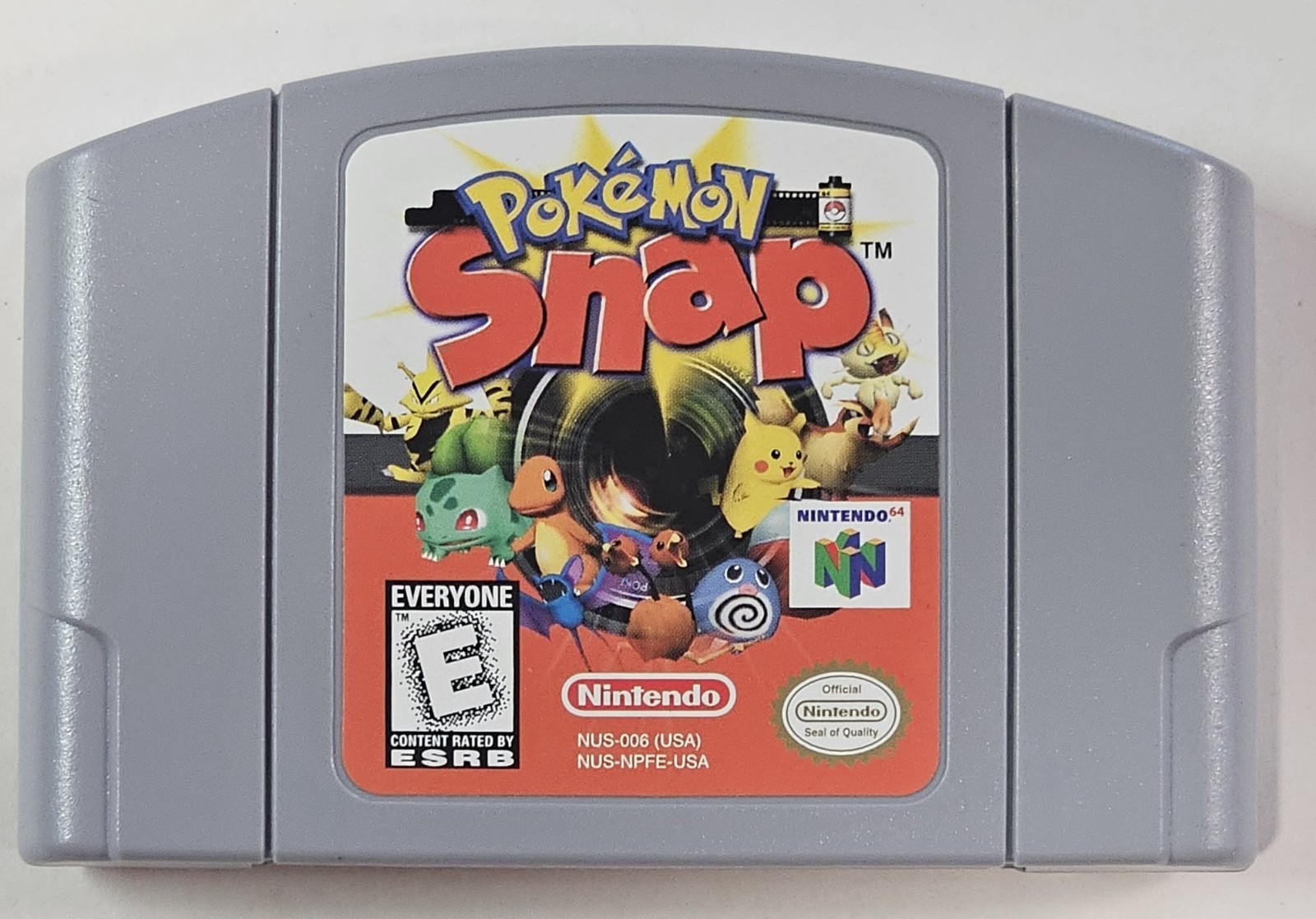 Pokémon Snap Nintendo 64 N64 Authentic OEM Tested Cleaned Original Cartridge