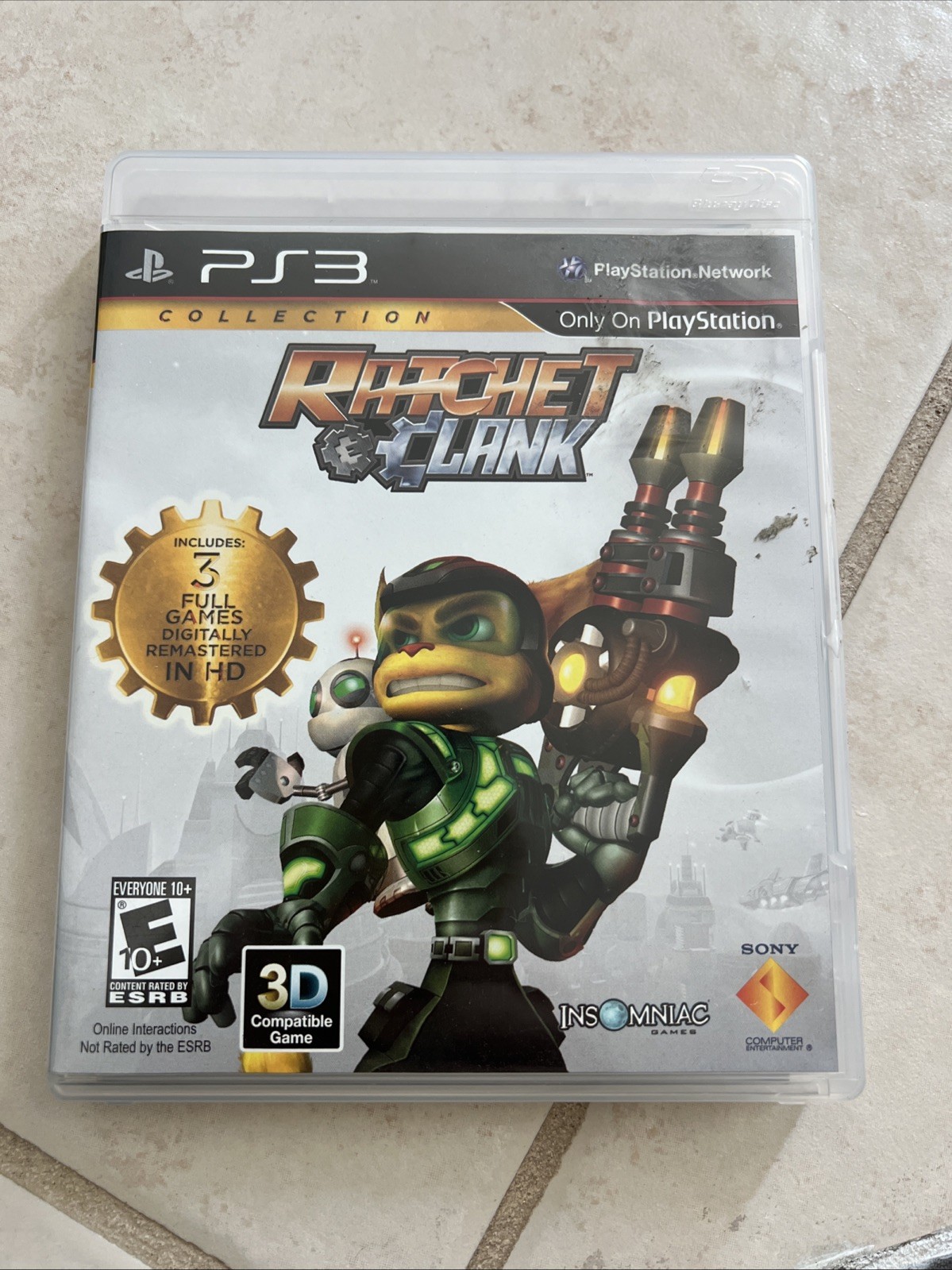 Ratchet and Clank Collection (Sony Playstation 3 PS3) Disc and Case