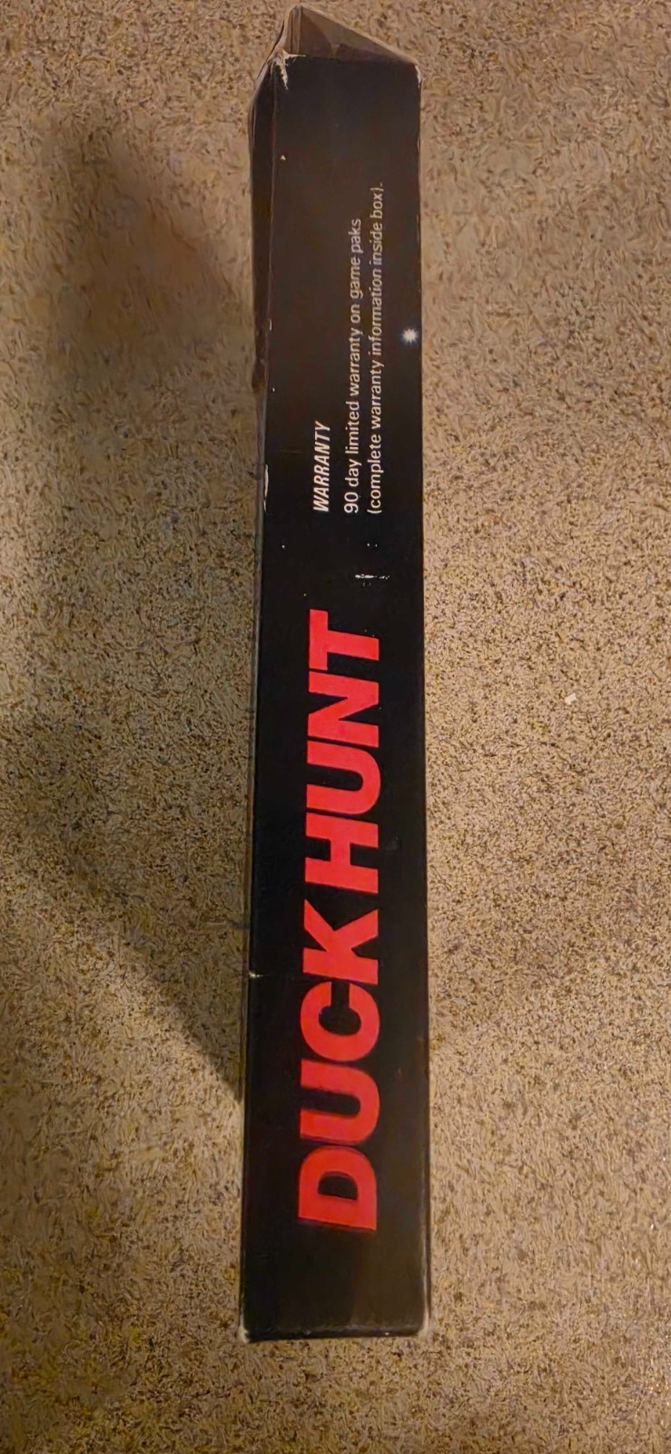 Duck Hunt NES Complete CIB Hangtab Box 5 Screw Early Variant Tested Clean