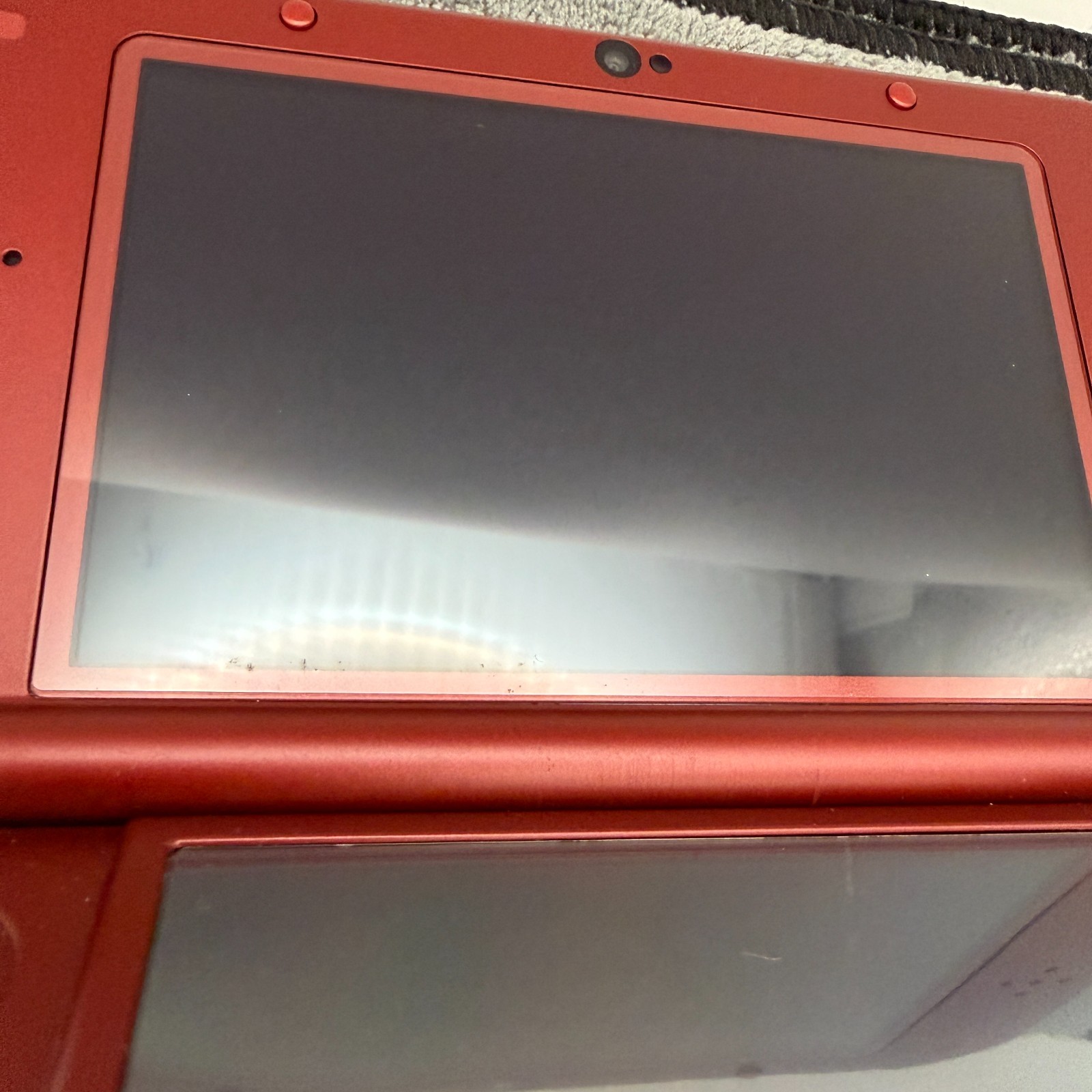 【Near Mint】TOP IPS Nintendo NEW 3DS LL XL Metallic Red Handheld Game Console