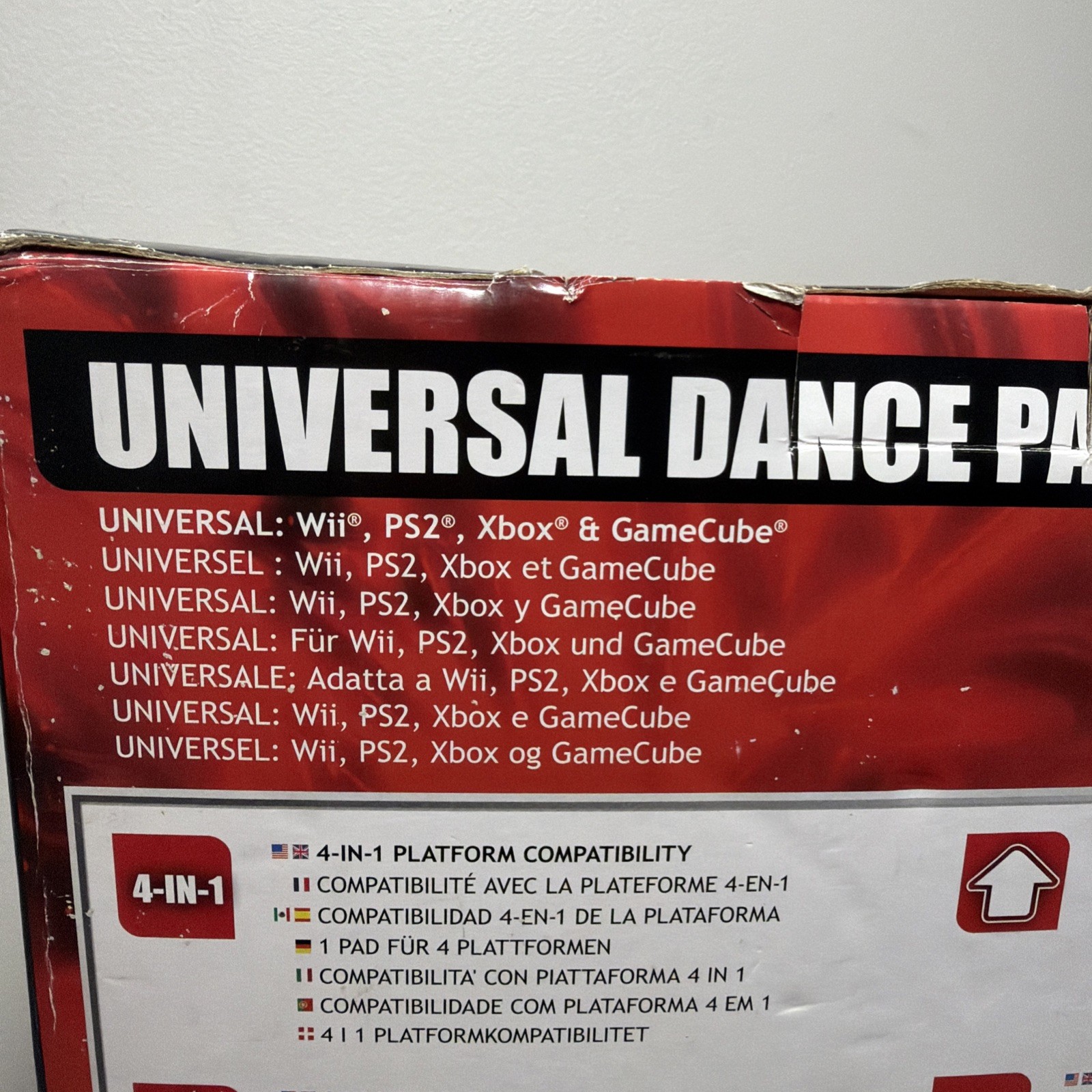 GameStop Universal Dance Pad – Wii / PS2 / Xbox / GameCube – NEW Open Box