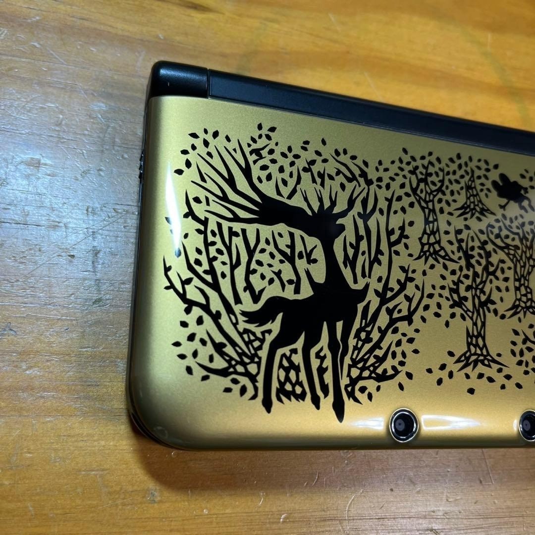 Nintendo 3DSLL Console Pokemon Y Pack Premium Gold 6135 From Japan