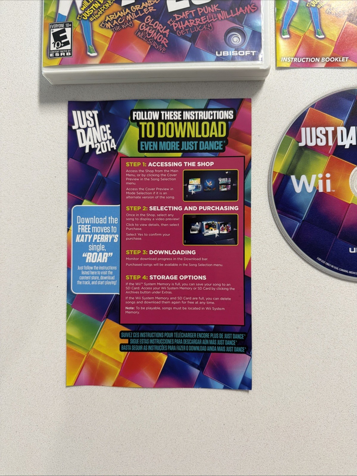 Just Dance 2014 – Nintendo Wii – CIB Complete w/ Manual – Tested