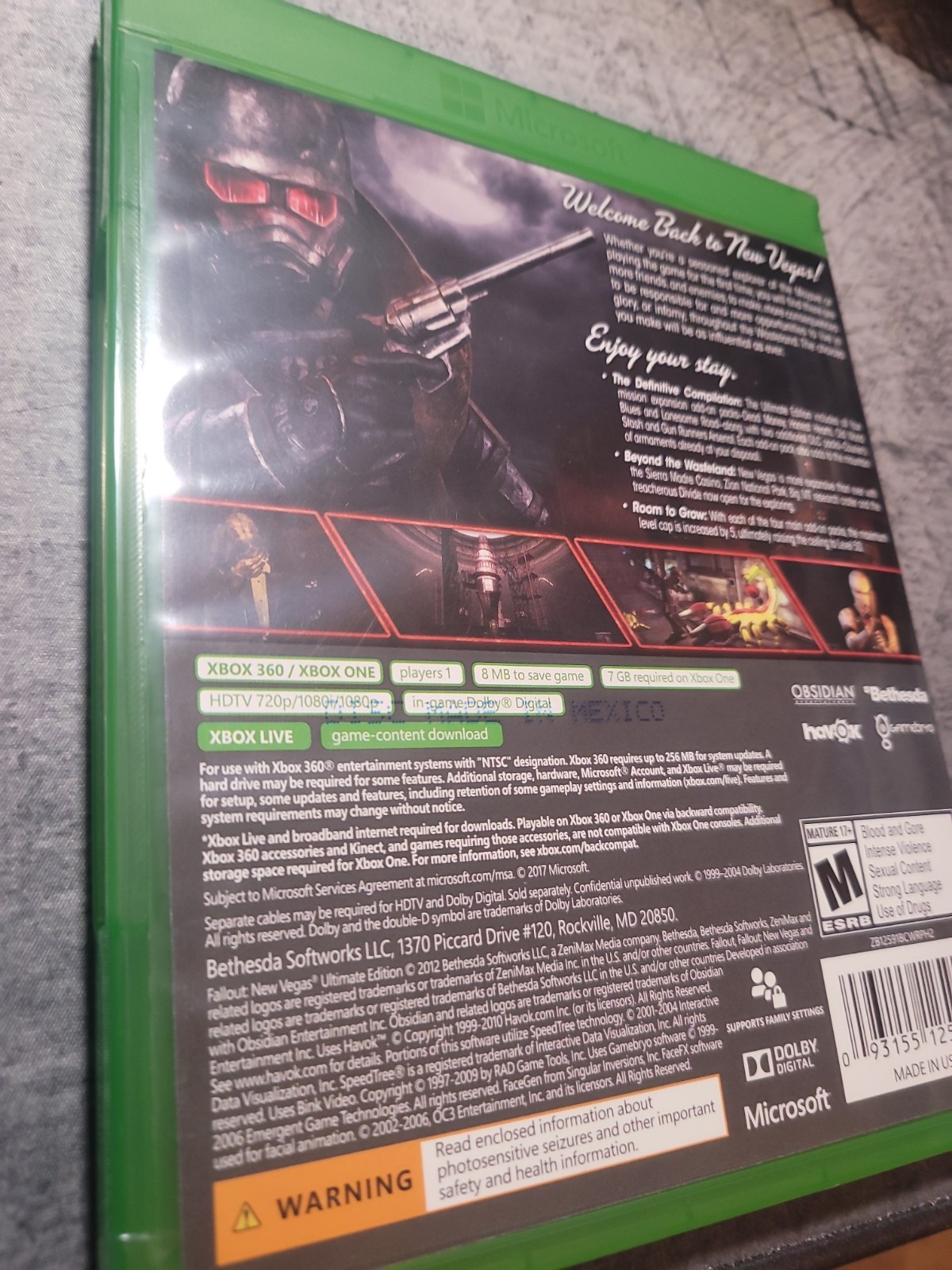 Fallout: New Vegas [Ultimate Edition] (Microsoft Xbox 360, 2012)