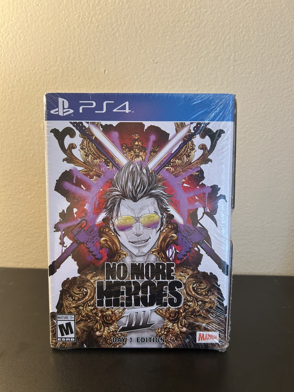 No More Heroes 3 Day 1 Edition for Sony PlayStation 4 New Sealed
