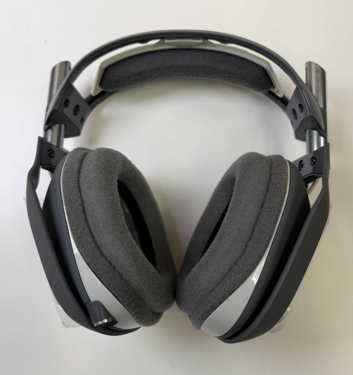 Astro A40 TR Gen 2 Gaming Headset PC Gray White – Upgraded Blue Microphone