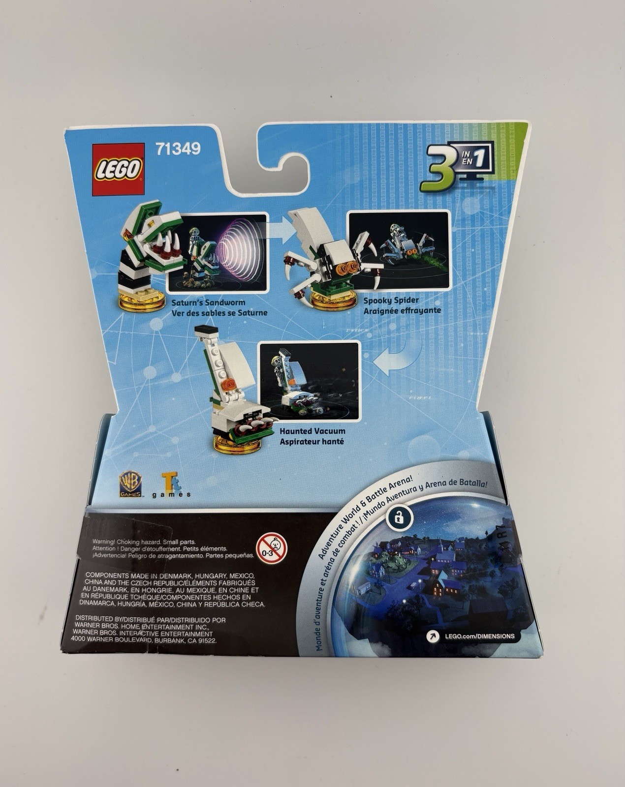 Lego Dimensions Goonies, Simpsons, Beetlejuice Factory Sealed