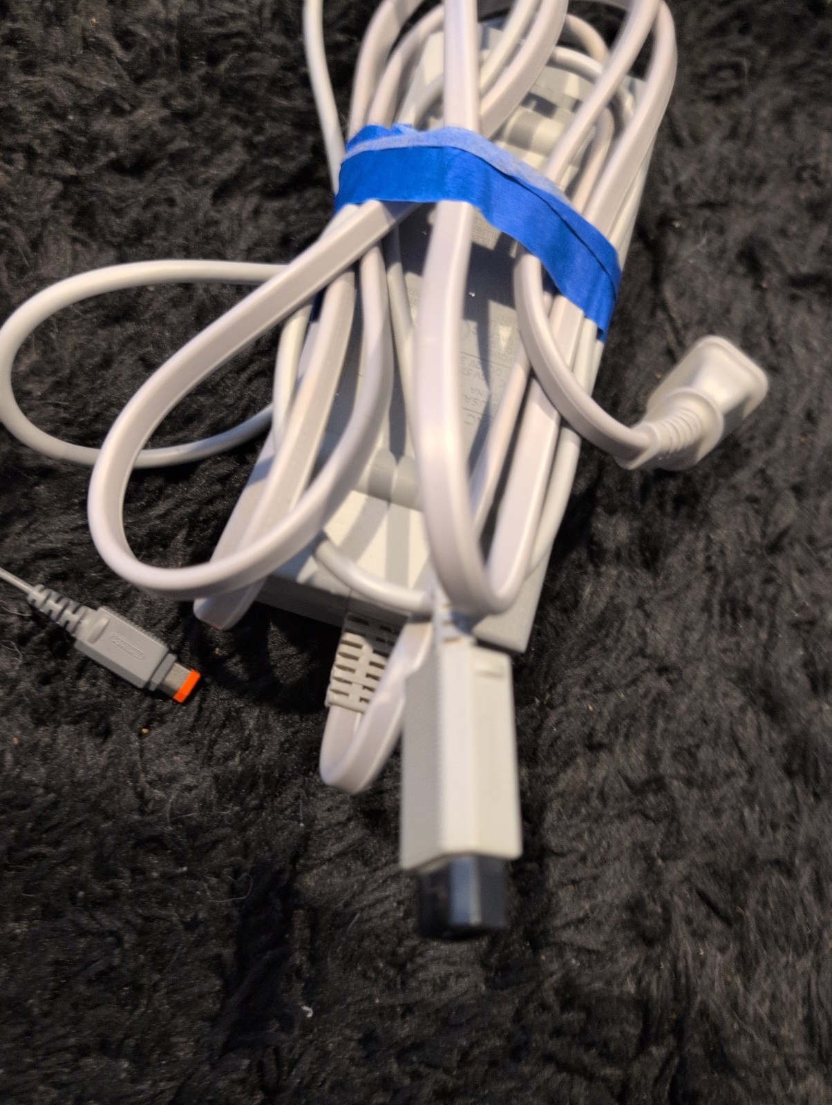 Original OEM Nintendo Brand Wii Power Cord, AV Cable, Sensor bar Bundle – TESTED