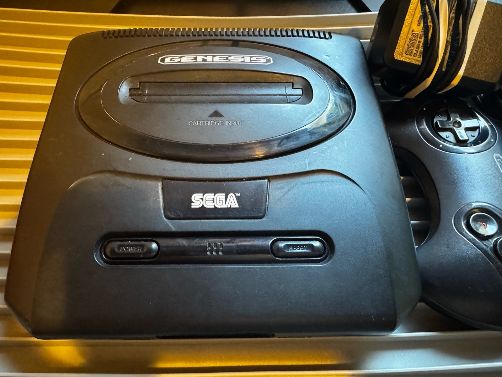 Sega Genesis Model 2 Console System MK-1631 Controller AV Power Included Cleaned