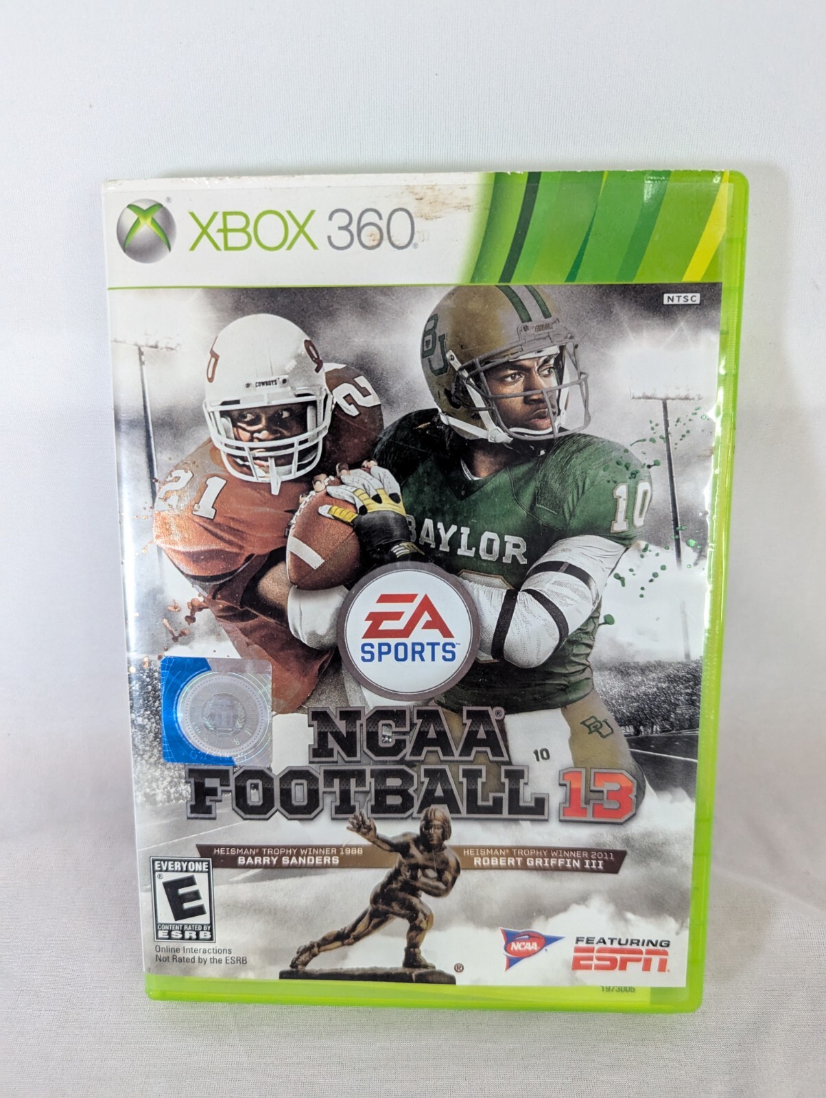 NCAA Football 13 (Microsoft Xbox 360, 2012) Tested & Working- College Sports
