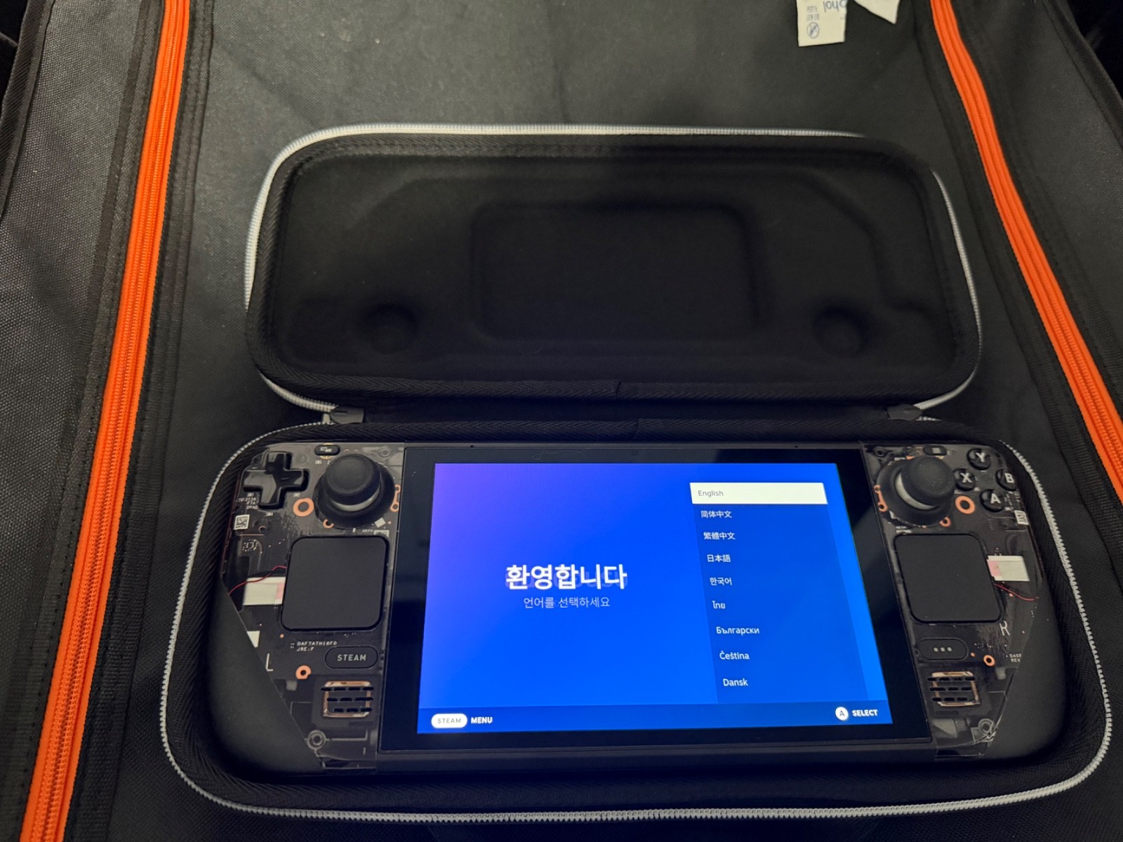 Valve Steam Deck 256GB MINT LCD Handheld Console Black w/ Case, Wi-Fi, USB-C
