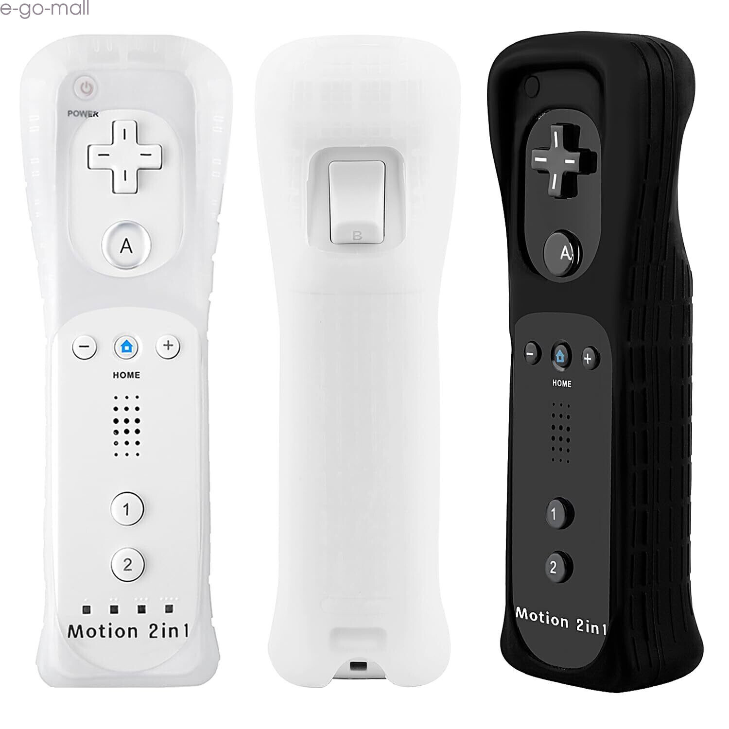 Built-in Motion Plus Wii Remote & Nunchuck Game Controller for Wii Wii U Console