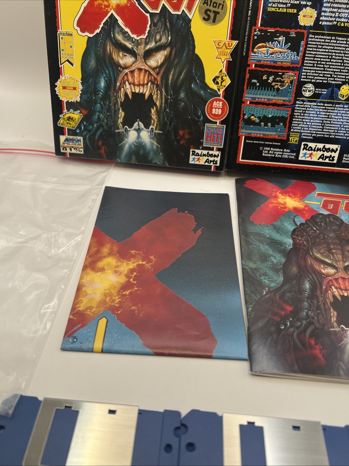 X-Out w/ Manual 3.5″ Commodore Amiga