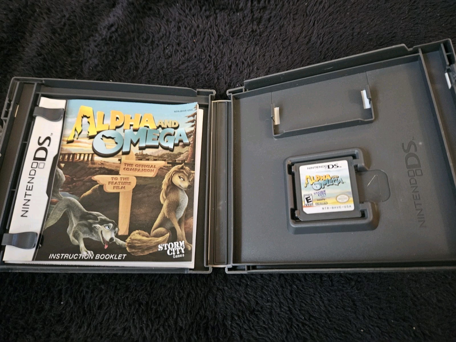 Alpha and Omega Storm City- Nintendo DS 2020- CIB Manual + Booklet Tested Works